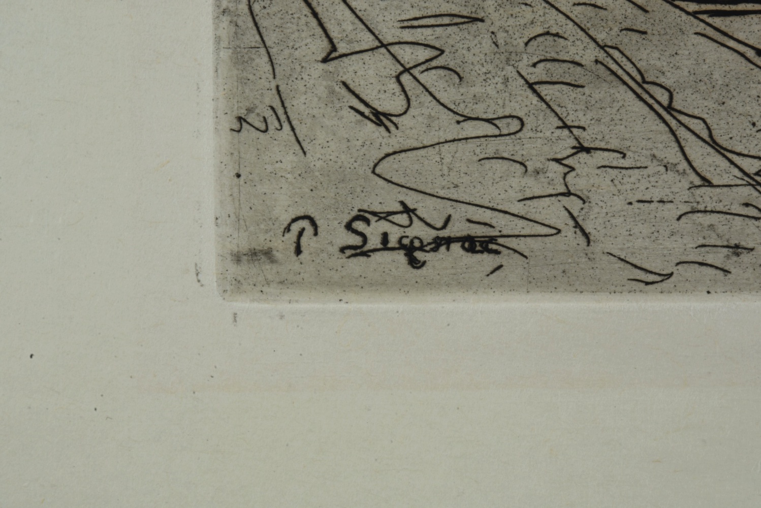 Collection of Two Etchings with Marine Landscape Scenes