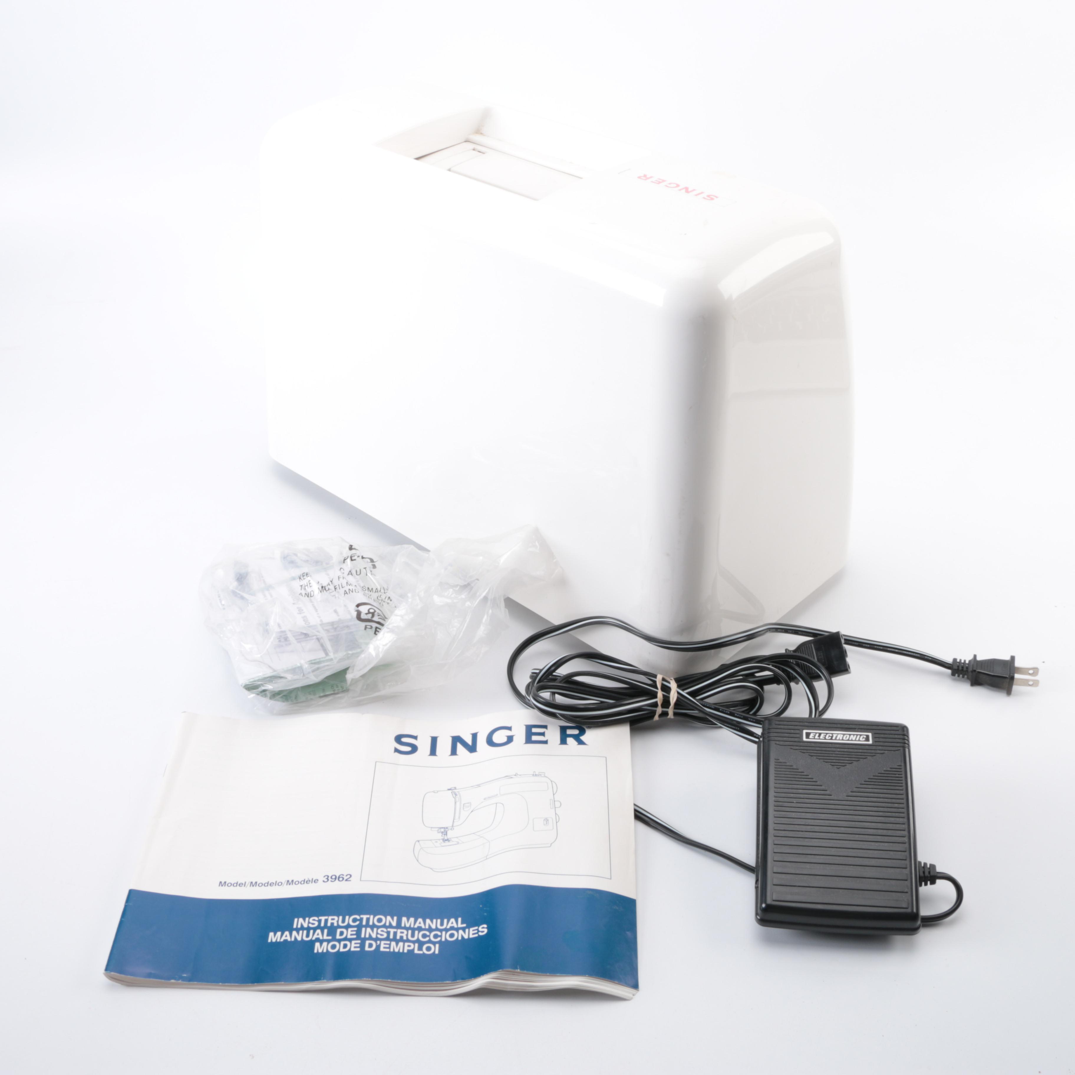 Singer 3962 Sewing Machine with Case