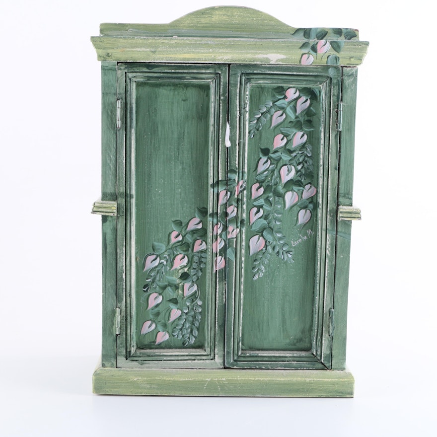 Painted Doll Armoire