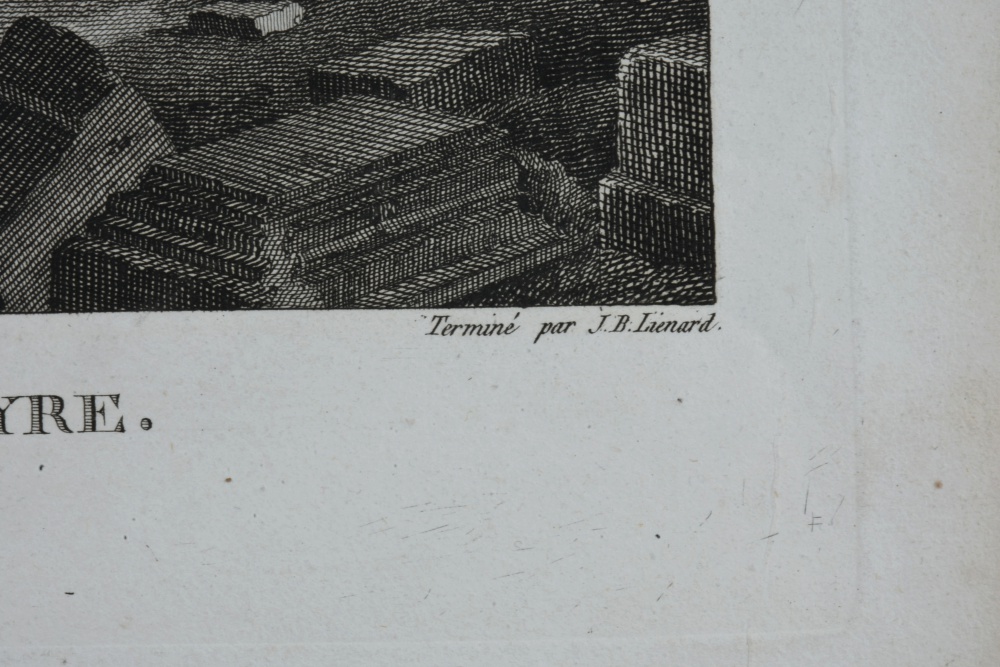 Early 19th-Century Etchings on Paper after L.F. Cassas