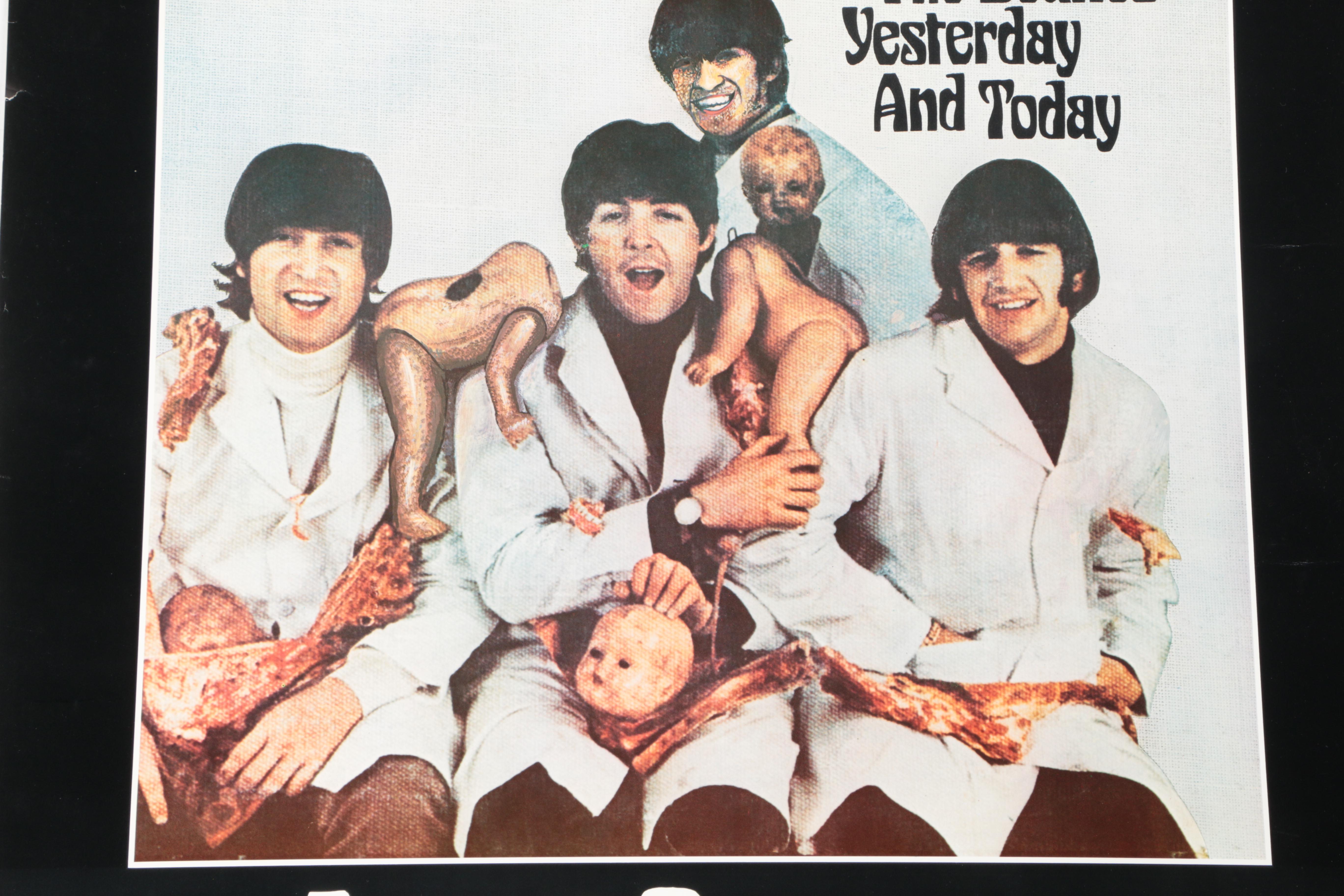 1973 Beatles "Another Day?" Poster After "Yesterday and Today" Butcher Cover