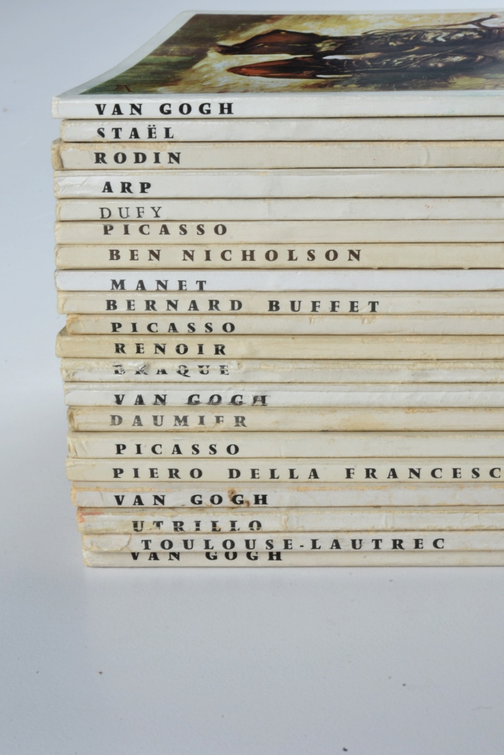 Twenty "ABC Petite Encyclopedia de l'Art" and Four Harry Abrams Pocket Books