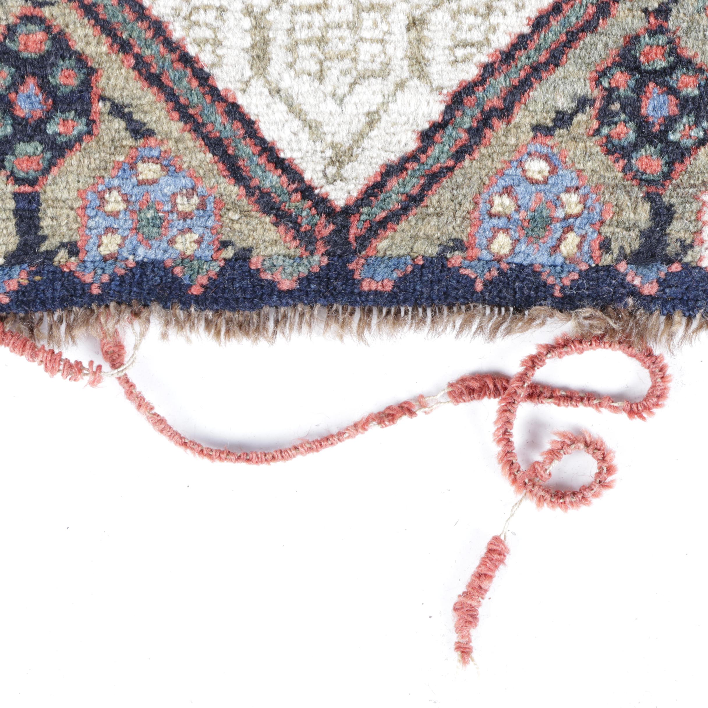 Hand-Knotted Persian Tribal Area Rug