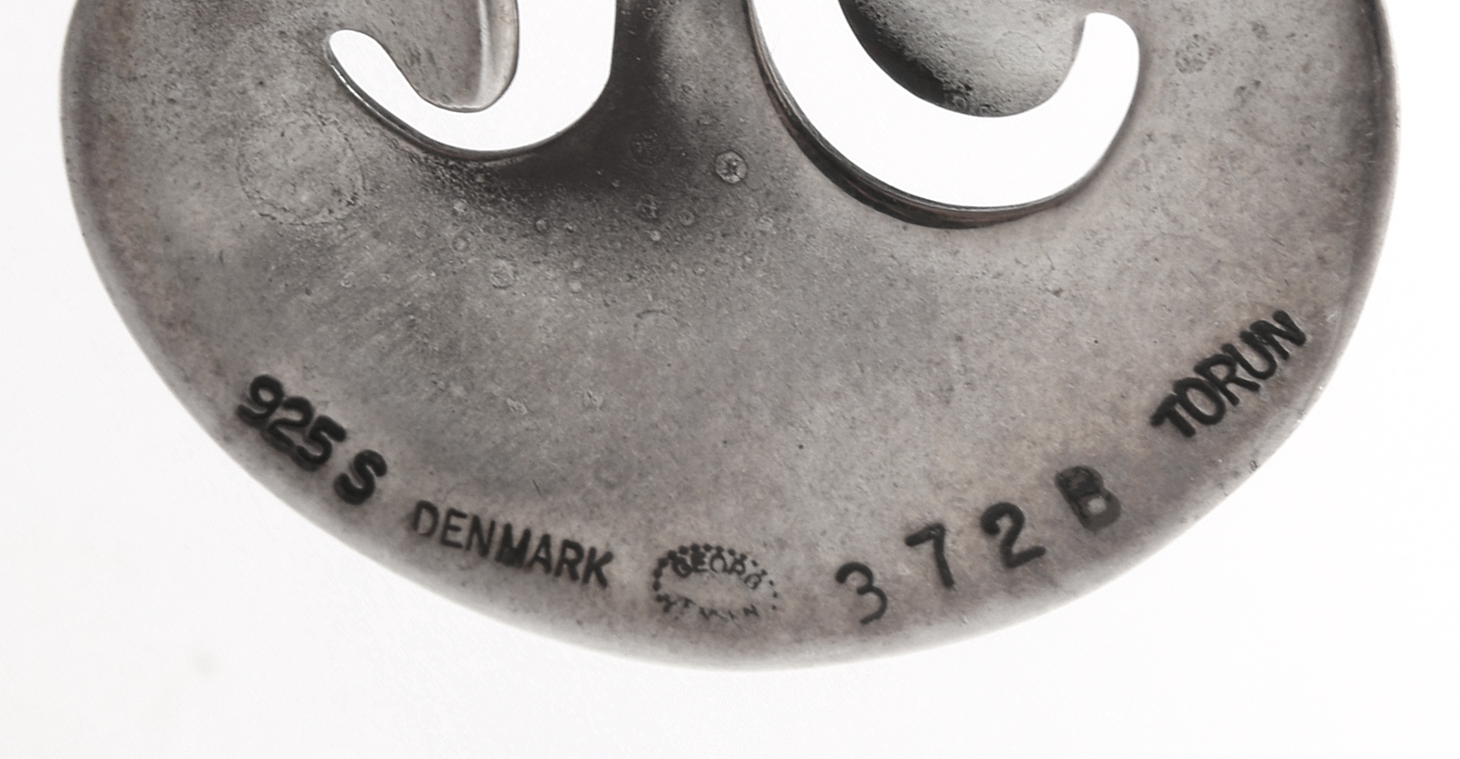 Vintage Torun Bulow Hube Sterling Earrings for Georg Jensen