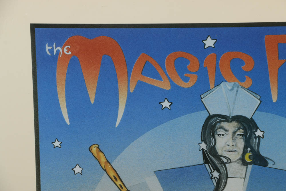 Offset Lithographs of Art Nouveau Style Opera Posters "The Magic Flute" and "La Traviata"