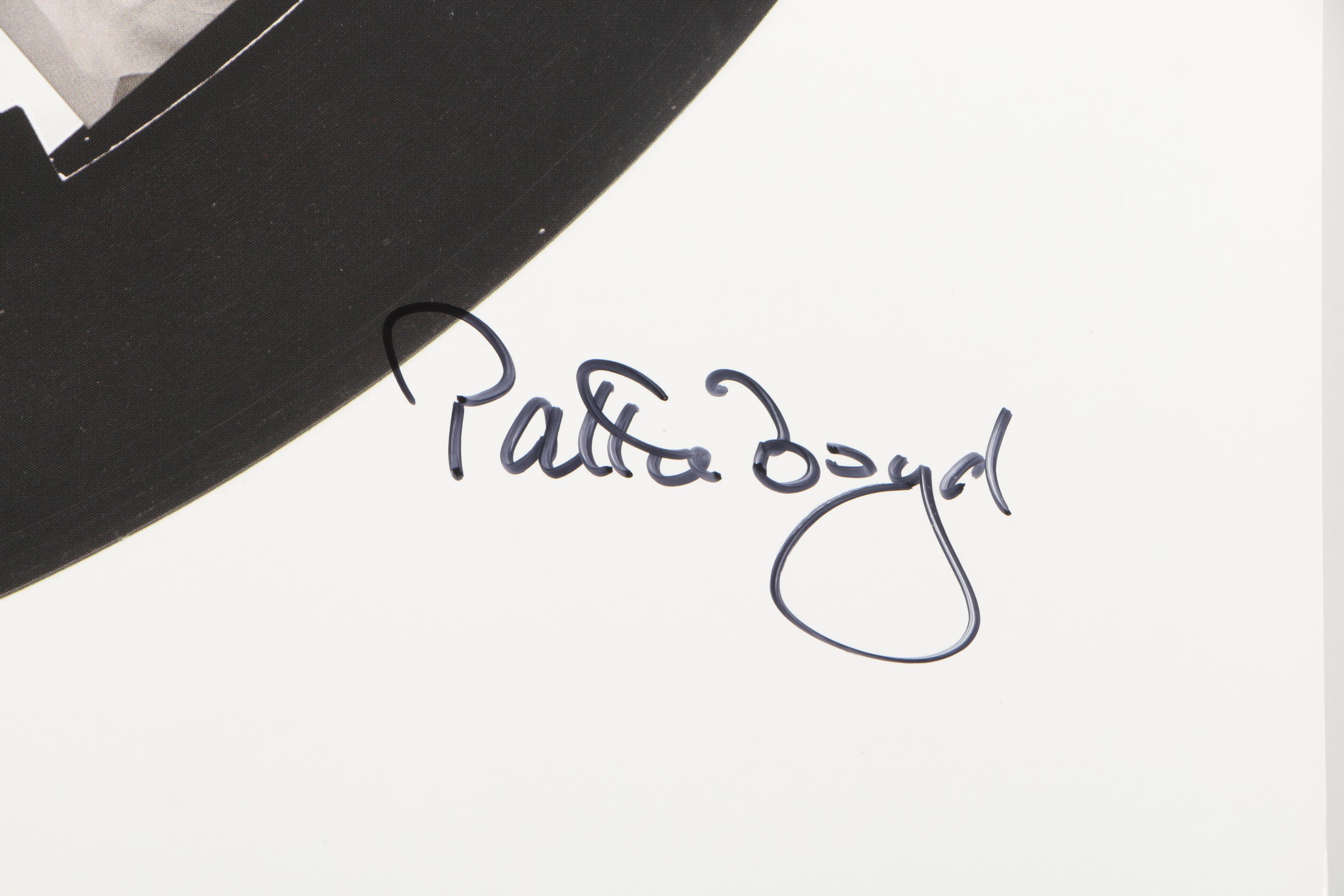 Autographed Pattie Boyd Poster