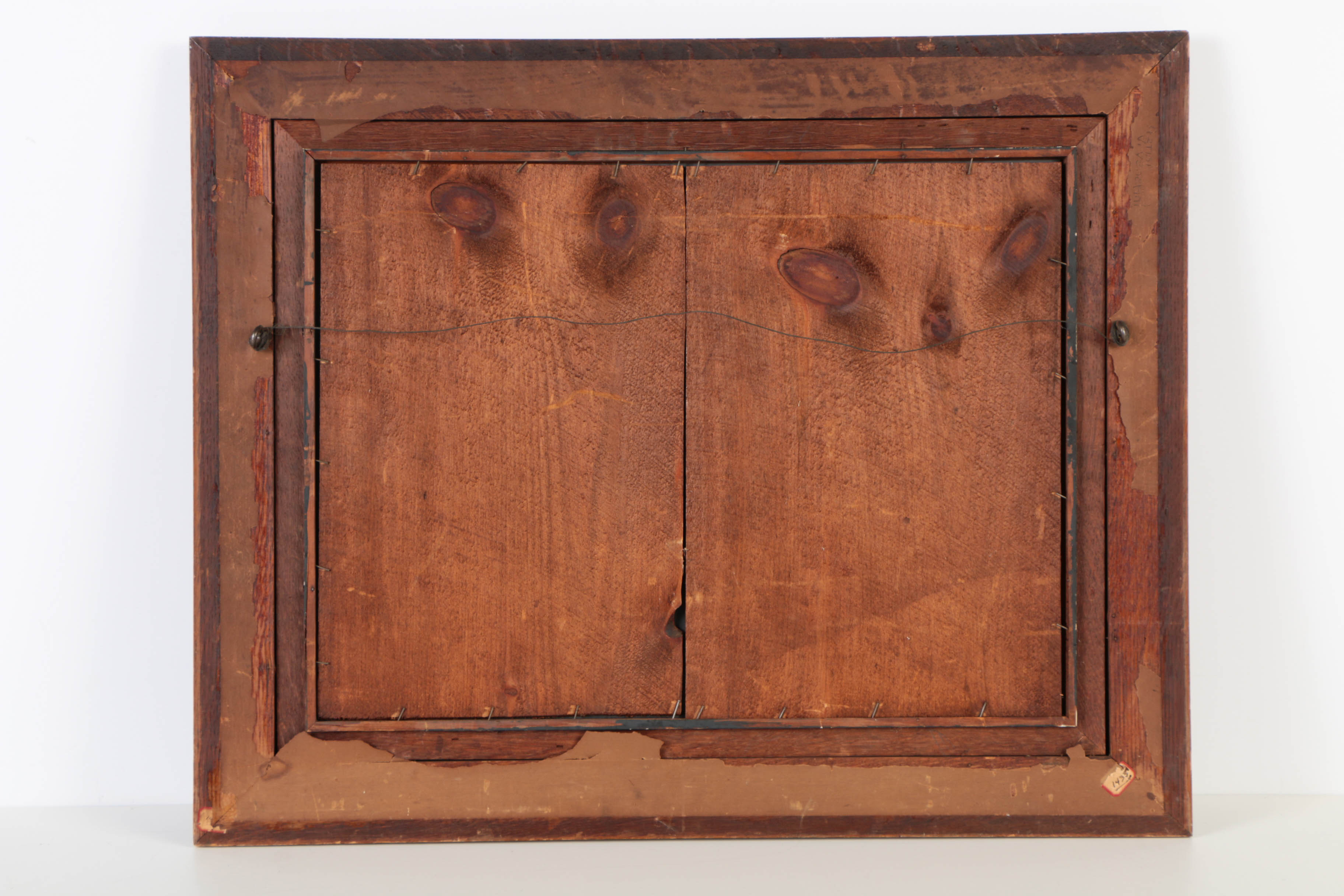 V. Vinetini Still Life Oil Painting on Paperboard of Chrysanthemums