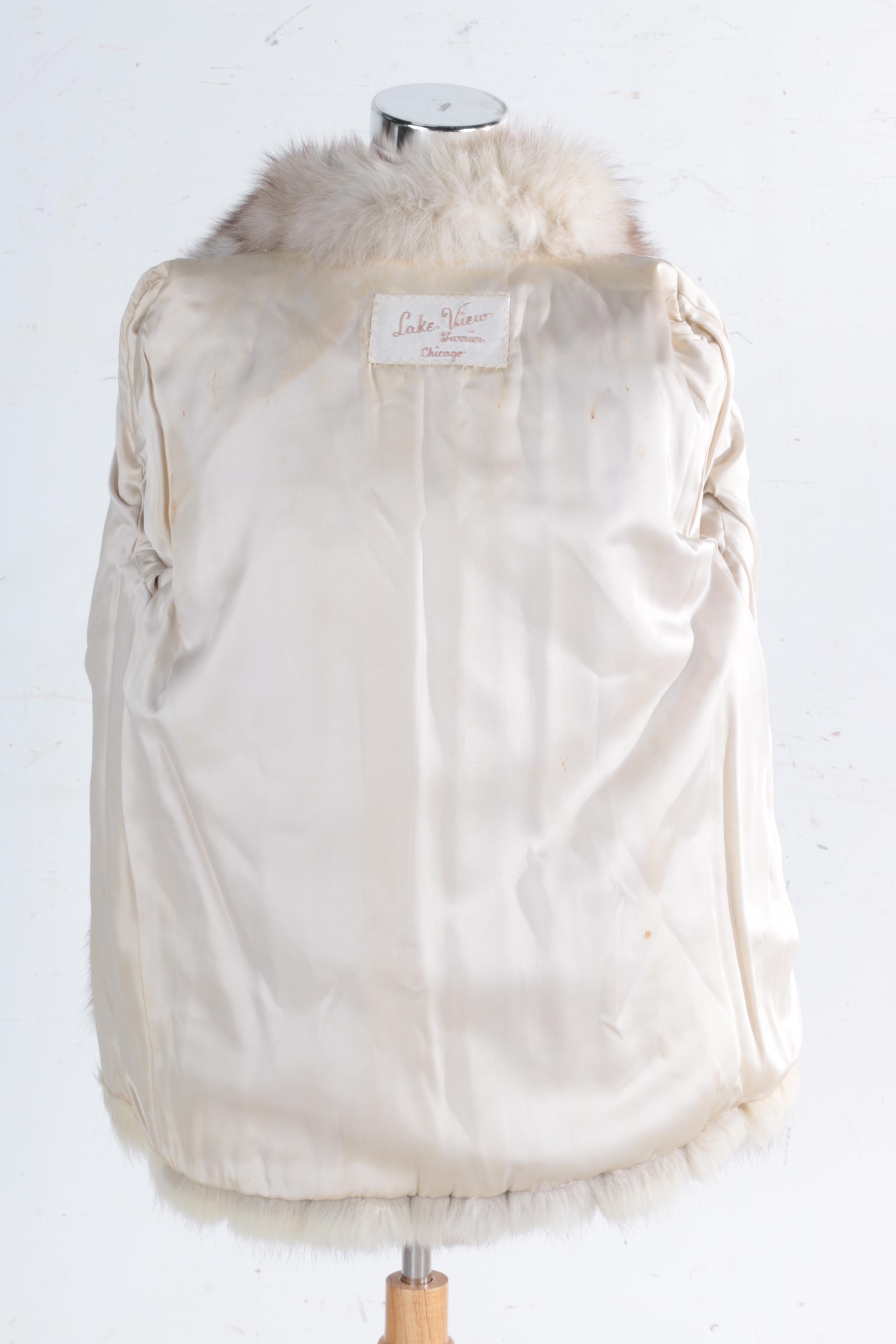 Vintage Fox Fur Jacket by Lake View Furrier