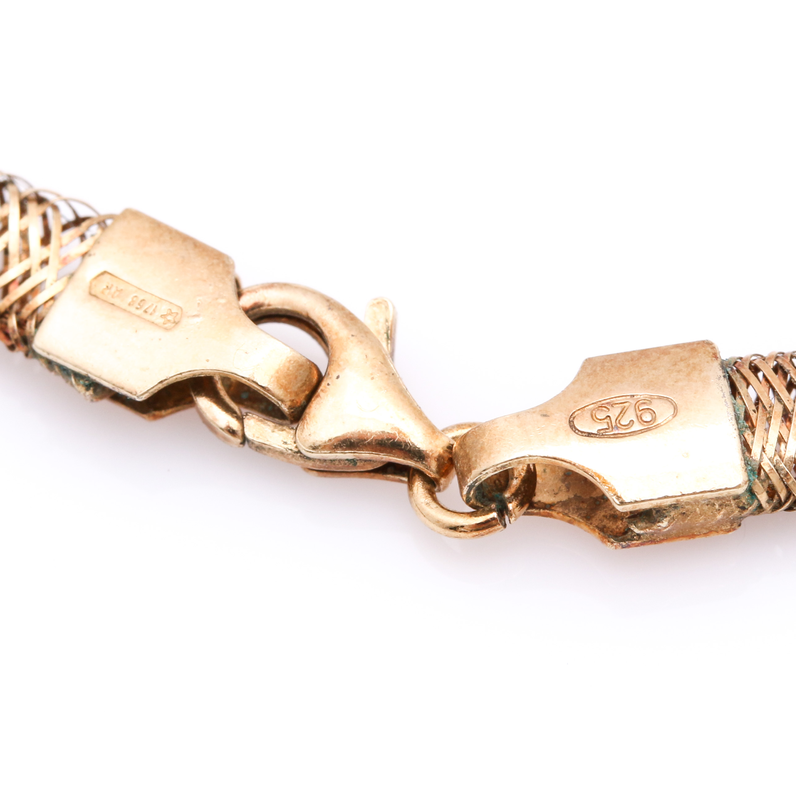 Sterling Silver Necklace and Bracelet