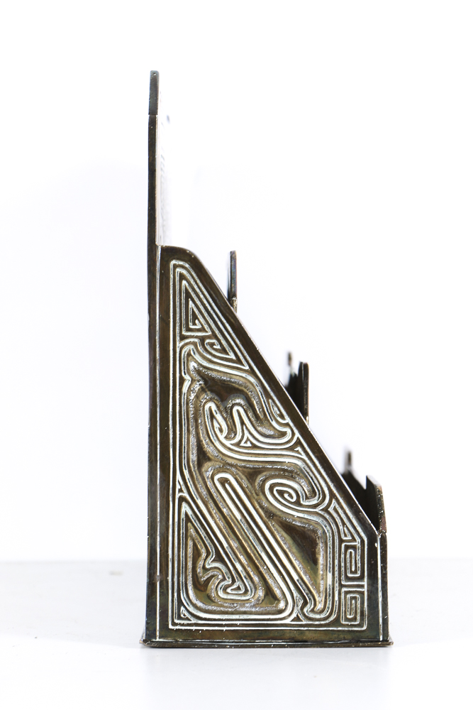 Circa 1910 Tiffany Studios "Chinese" Bronze Desk Set