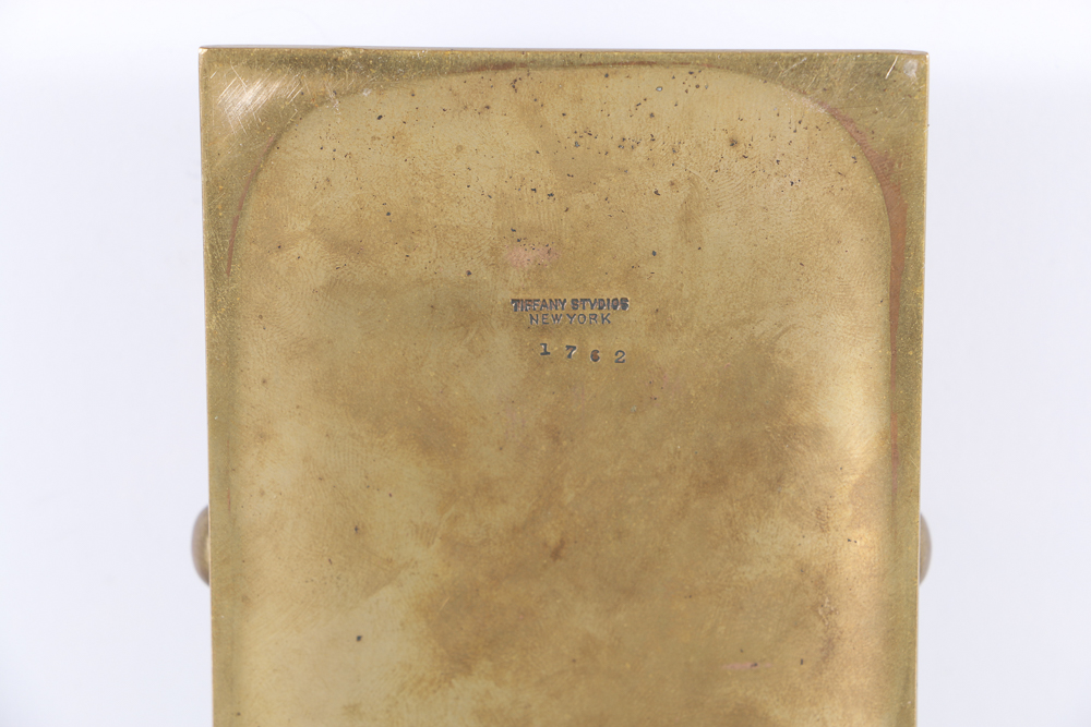 Circa 1910 Tiffany Studios "Chinese" Bronze Desk Set