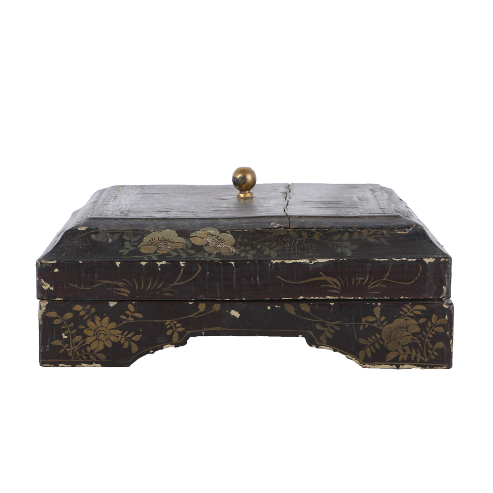 19th Century Chinese Wood Sectional Box