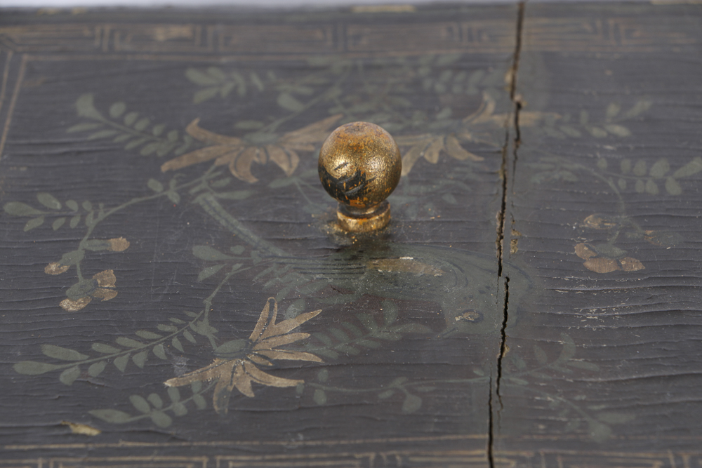 19th Century Chinese Wood Sectional Box