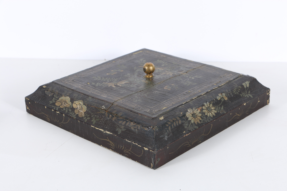 19th Century Chinese Wood Sectional Box