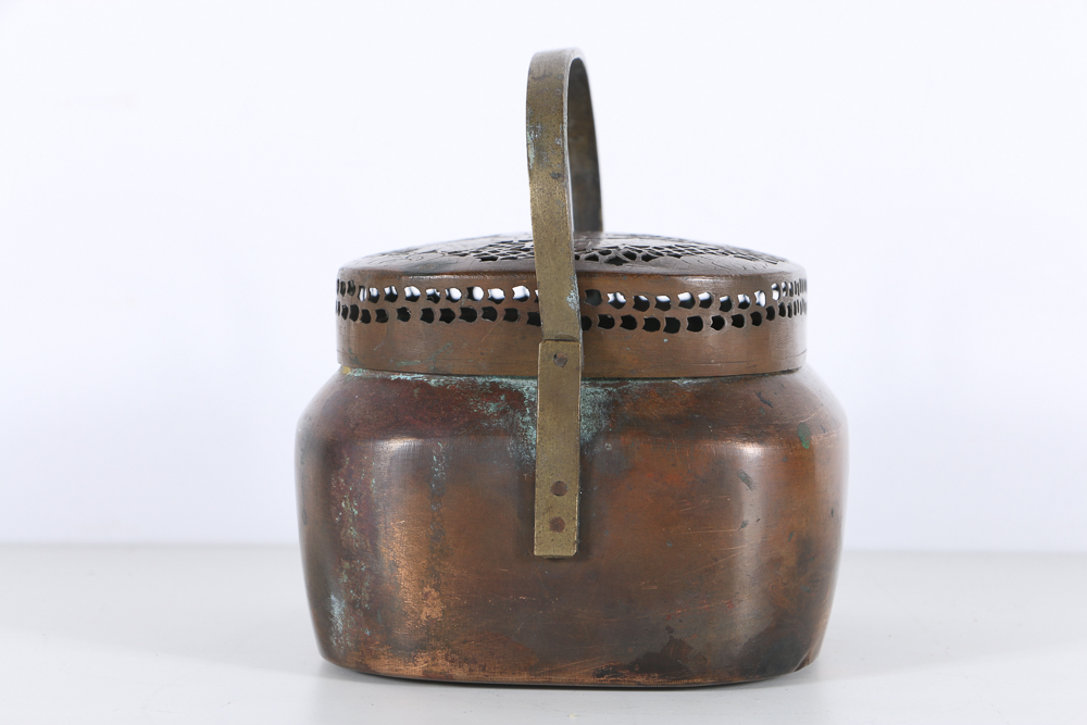 Antique Chinese Copper Cricket Cage