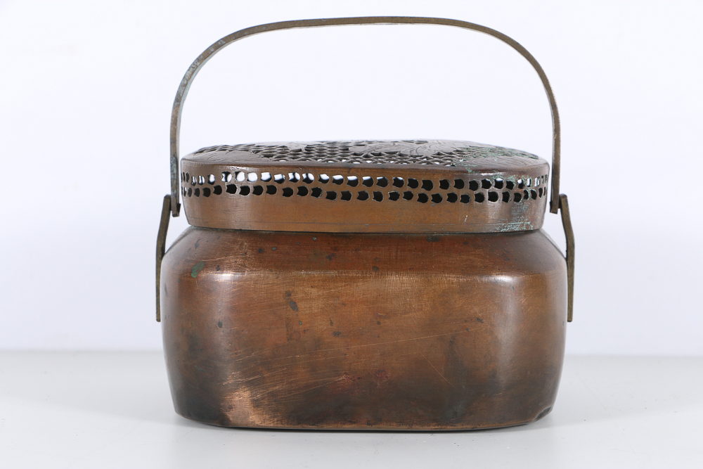 Antique Chinese Copper Cricket Cage