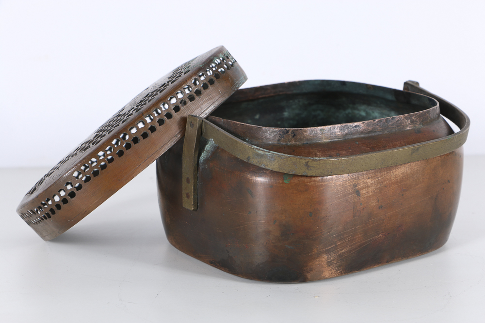 Antique Chinese Copper Cricket Cage