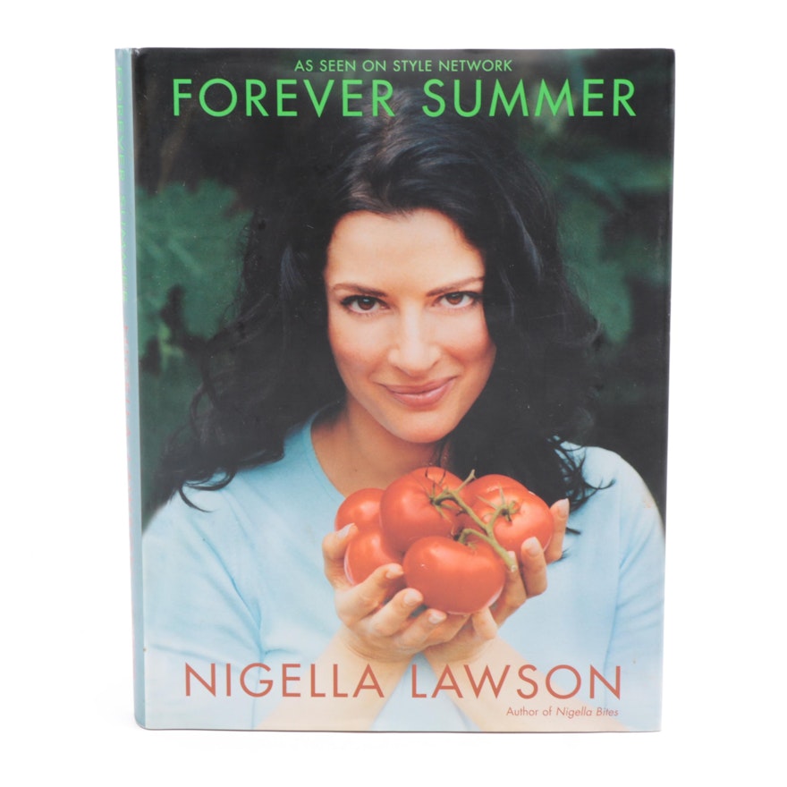 Signed "Forever Summer Nigella Lawson" Cookbook