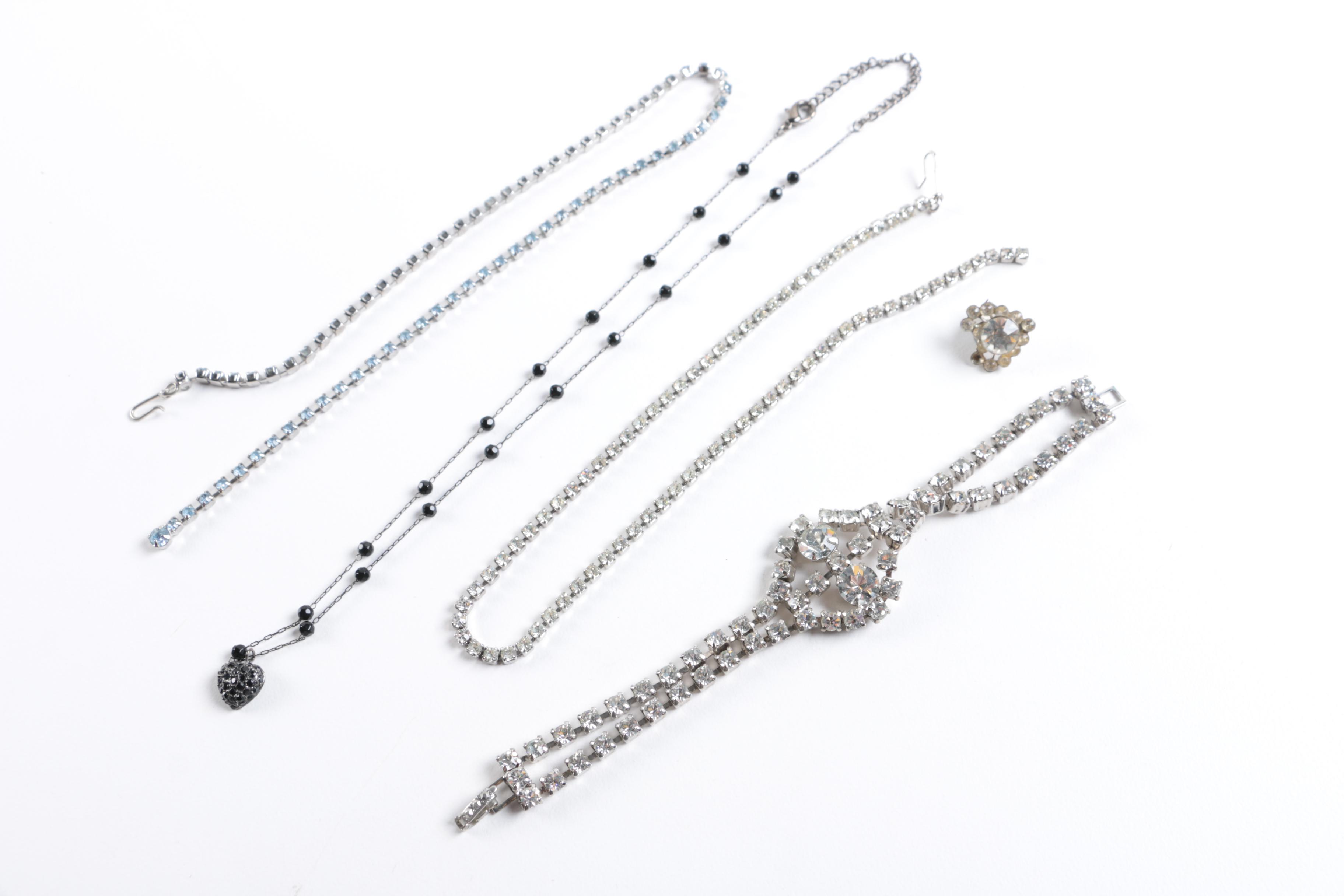 Costume Jewelry Including Hematite