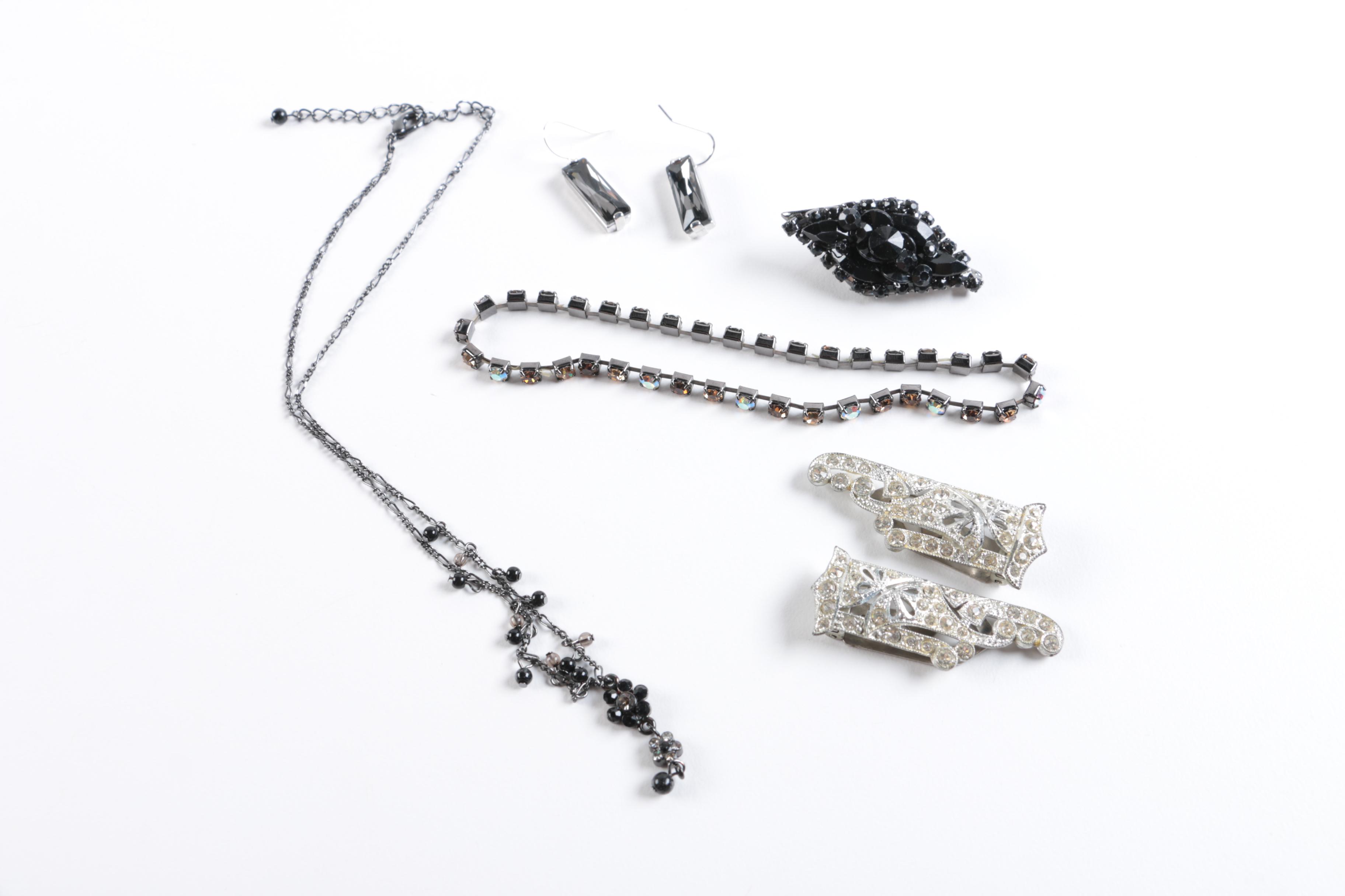 Costume Jewelry Including Hematite
