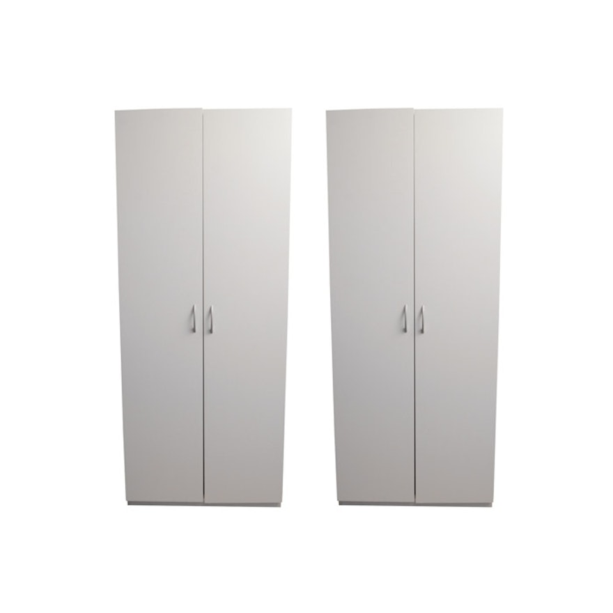 Pair of White Wardrobes