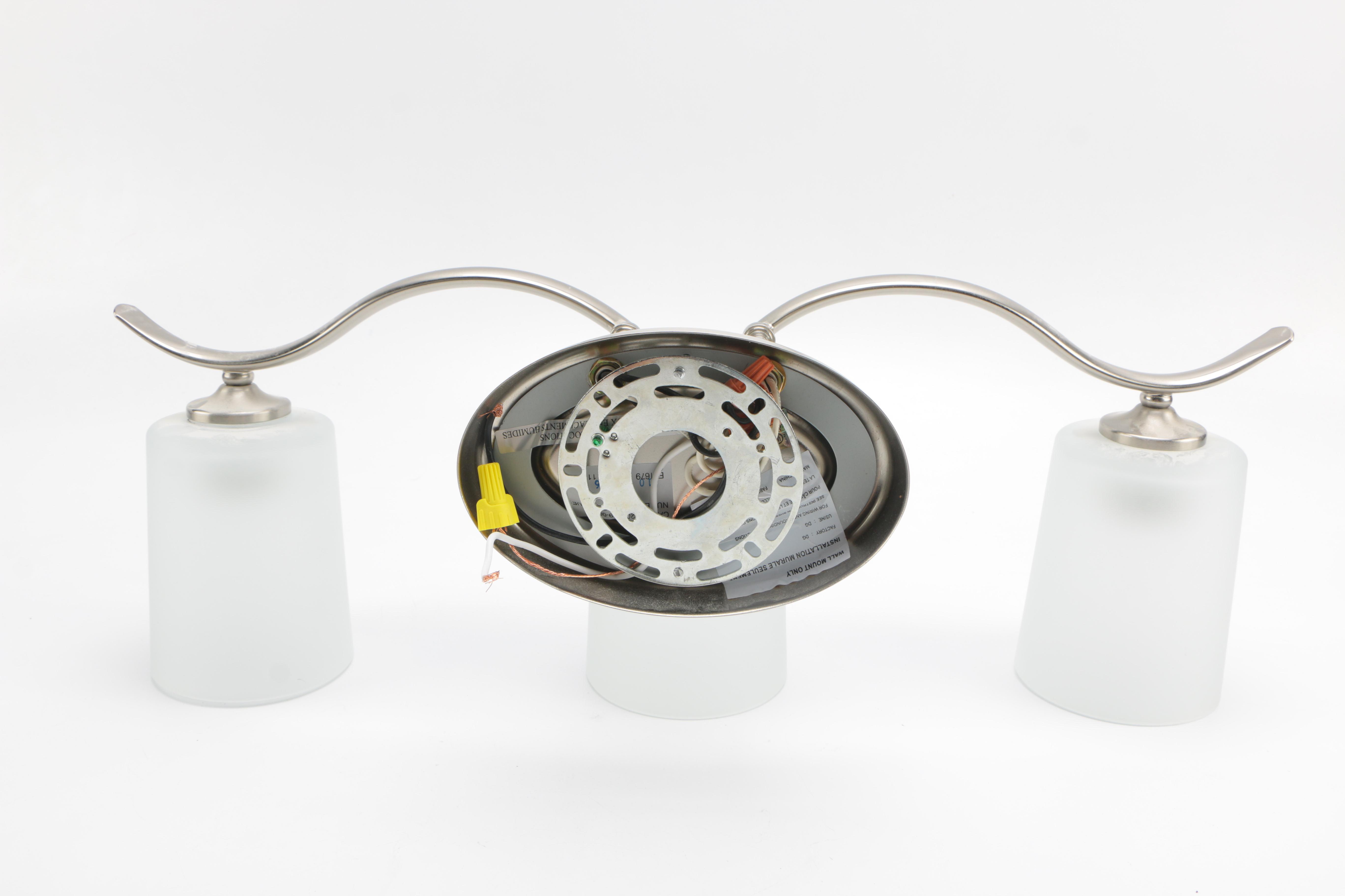 Decorative Three Light Wall Lamp