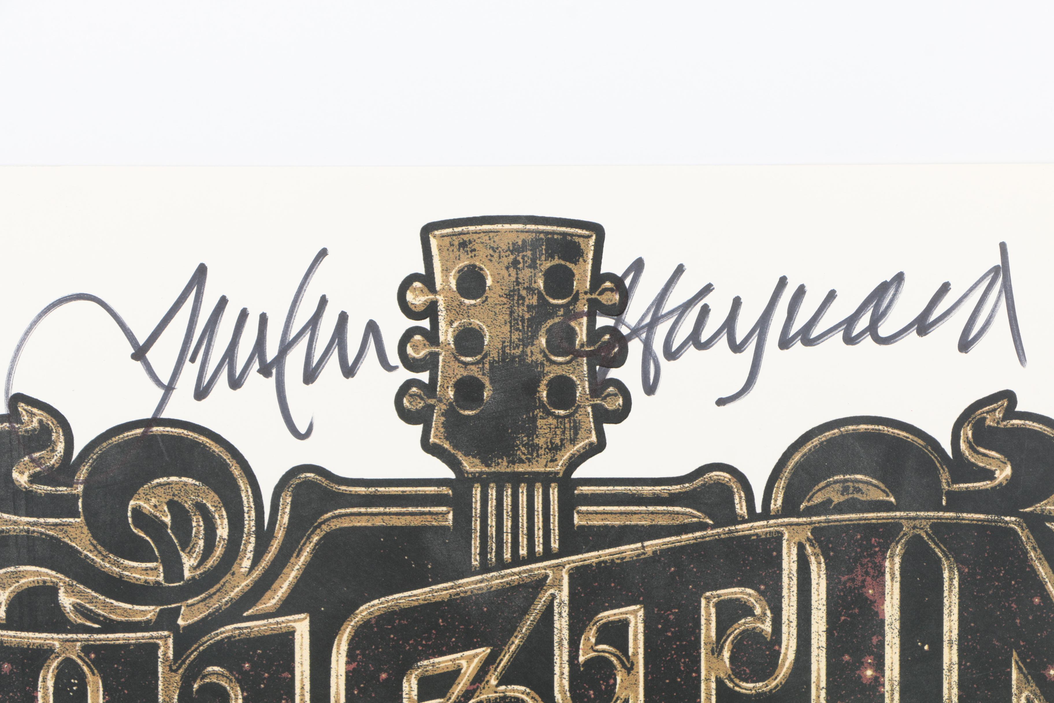 Autographed Concert Posters Including Rosanne Cash and Emmylou Harris