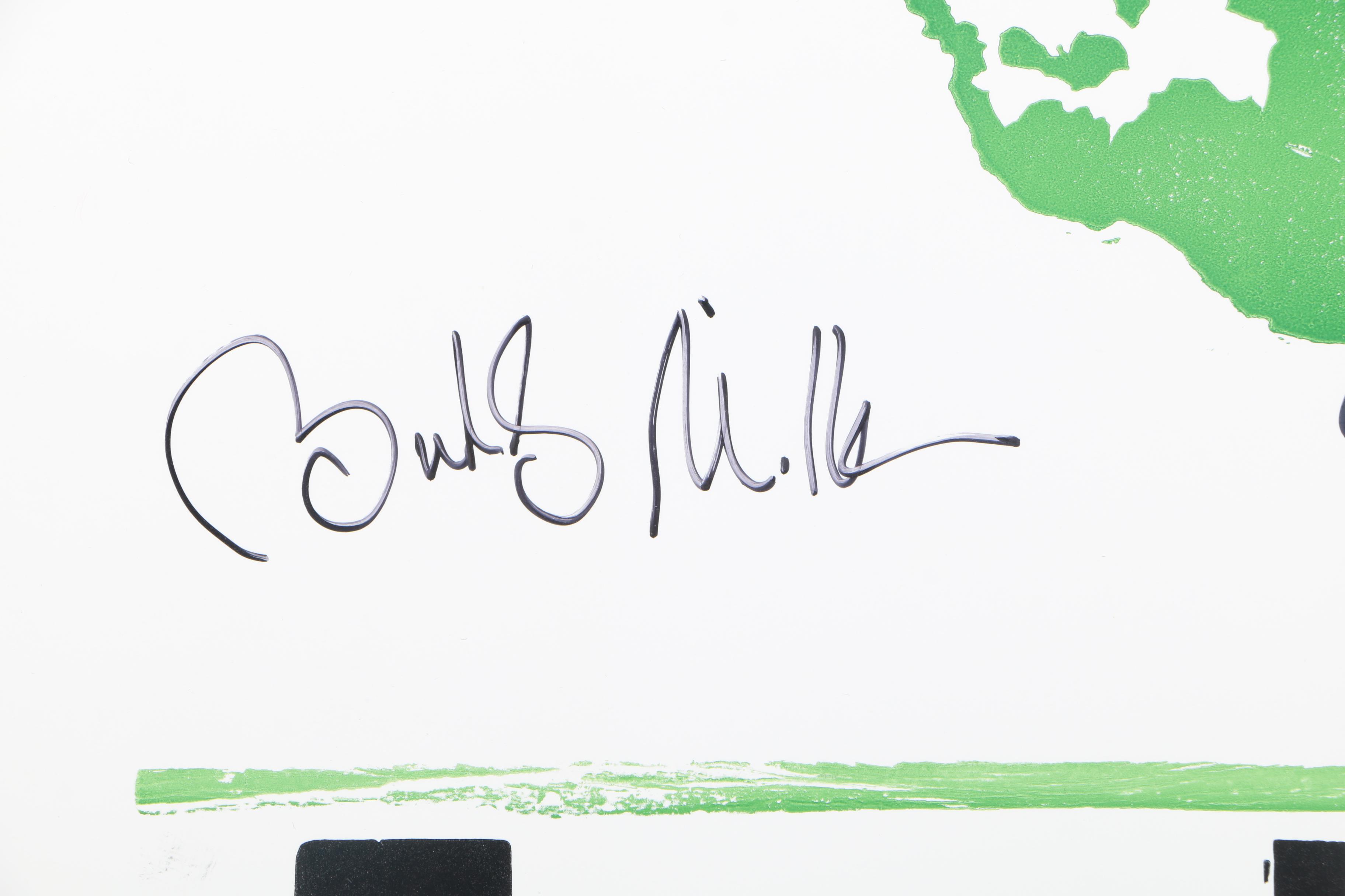 Autographed Concert Posters Including Rosanne Cash and Emmylou Harris