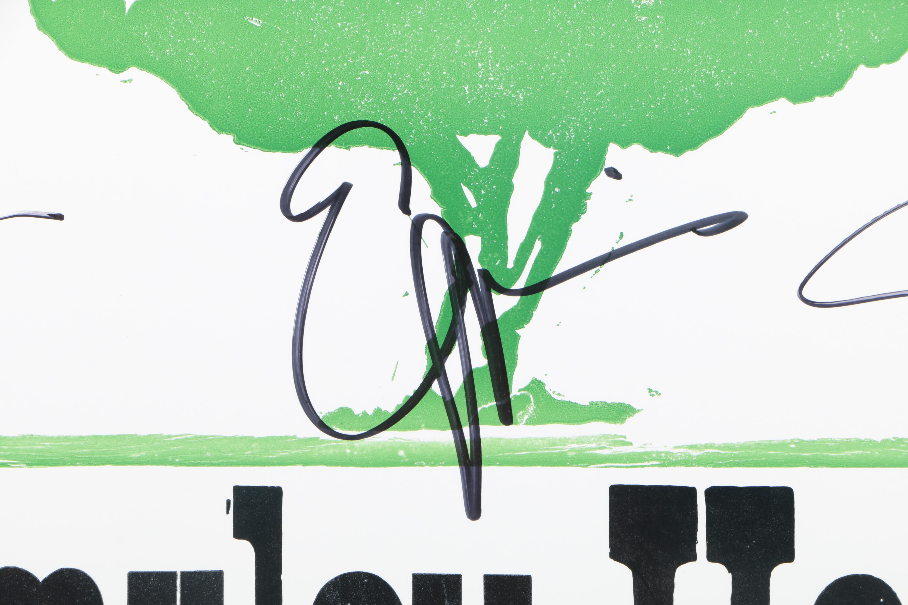 Autographed Concert Posters Including Rosanne Cash and Emmylou Harris