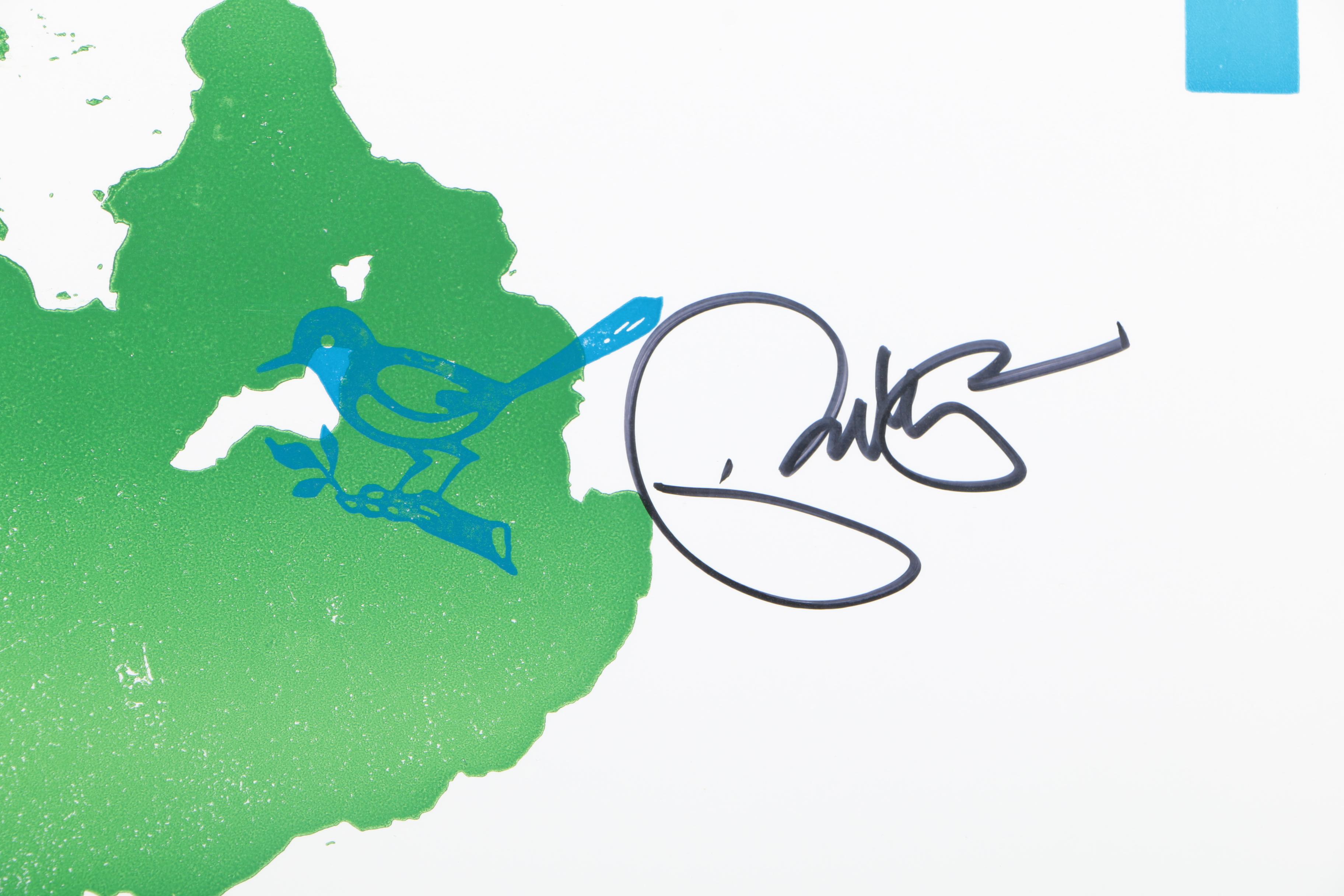 Autographed Concert Posters Including Rosanne Cash and Emmylou Harris