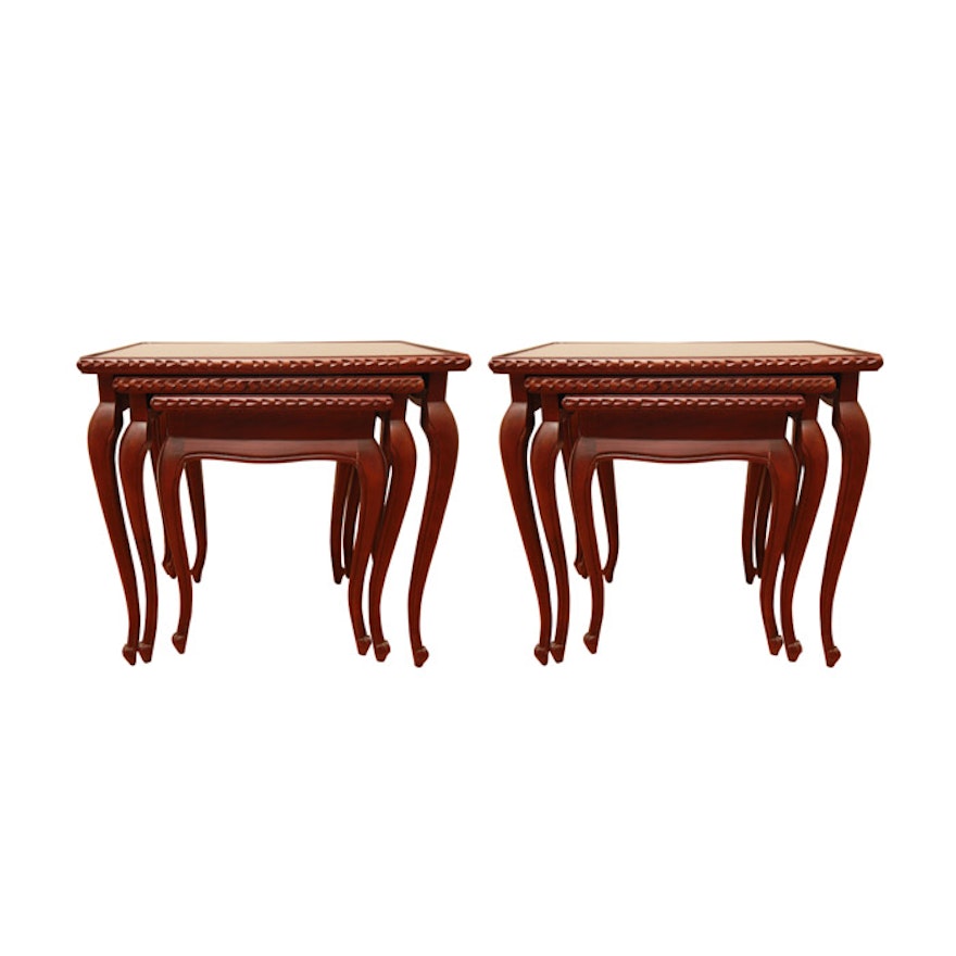 Neoclassical Inspired Nesting Tables