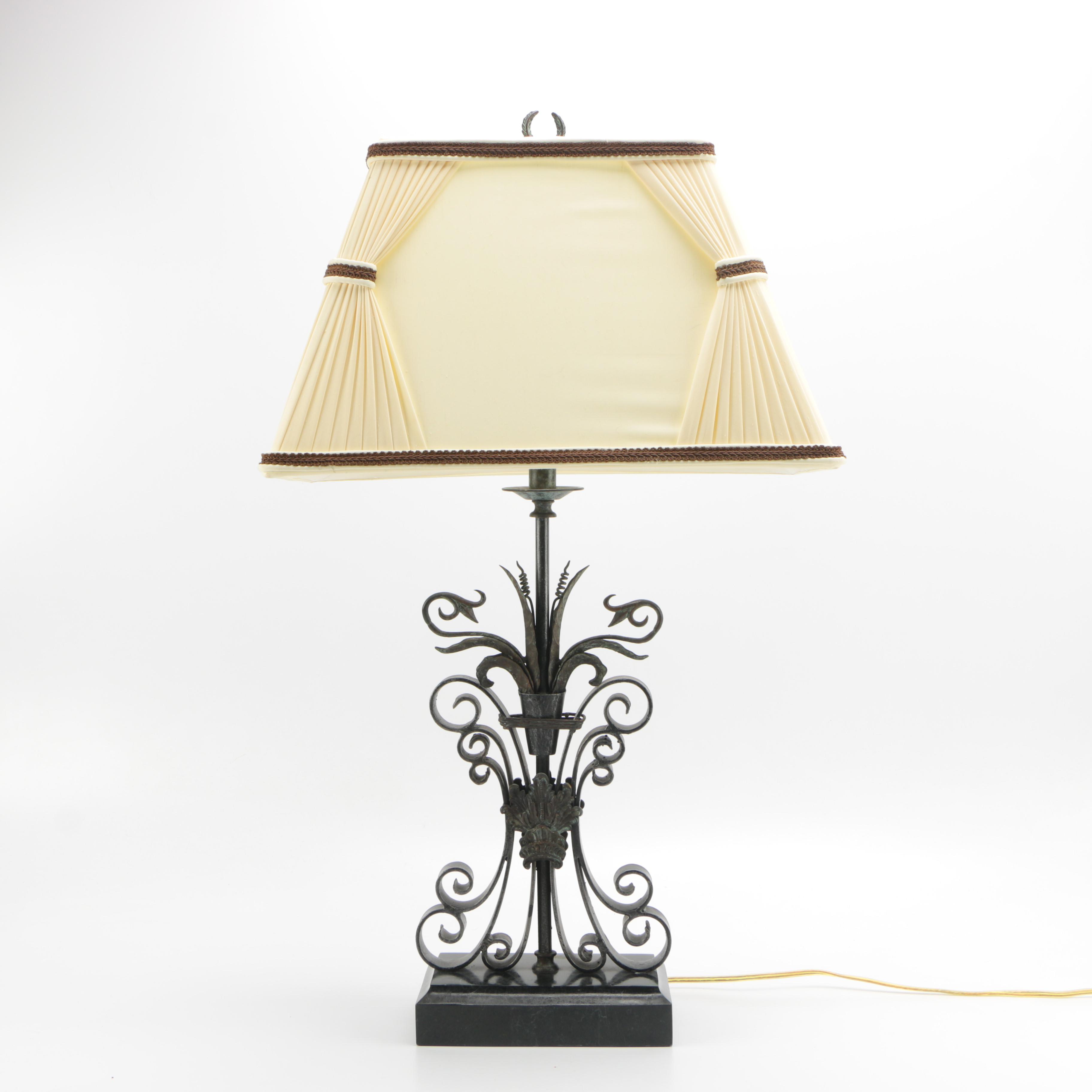 Handmade Black Decorative Table Lamp