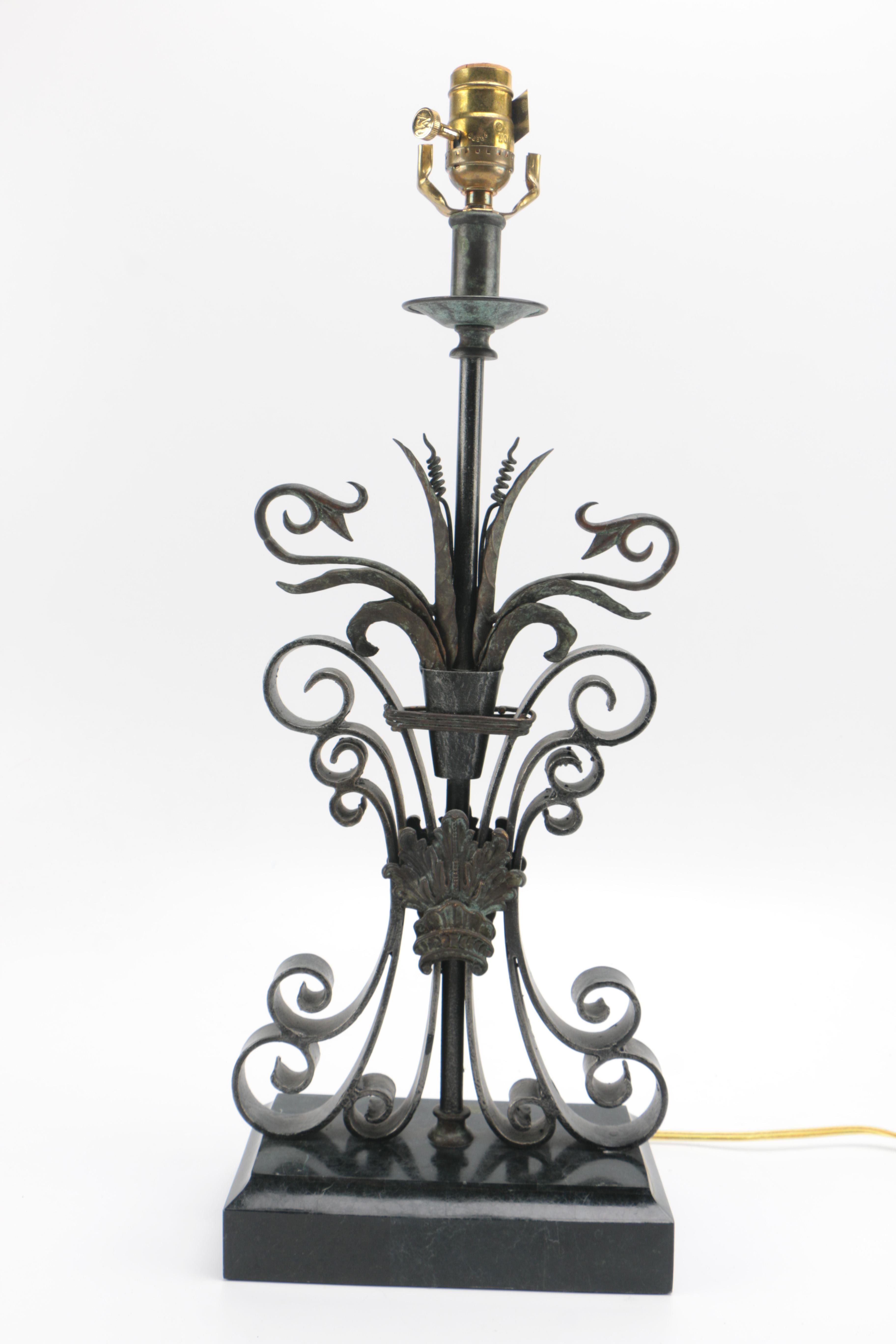 Handmade Black Decorative Table Lamp