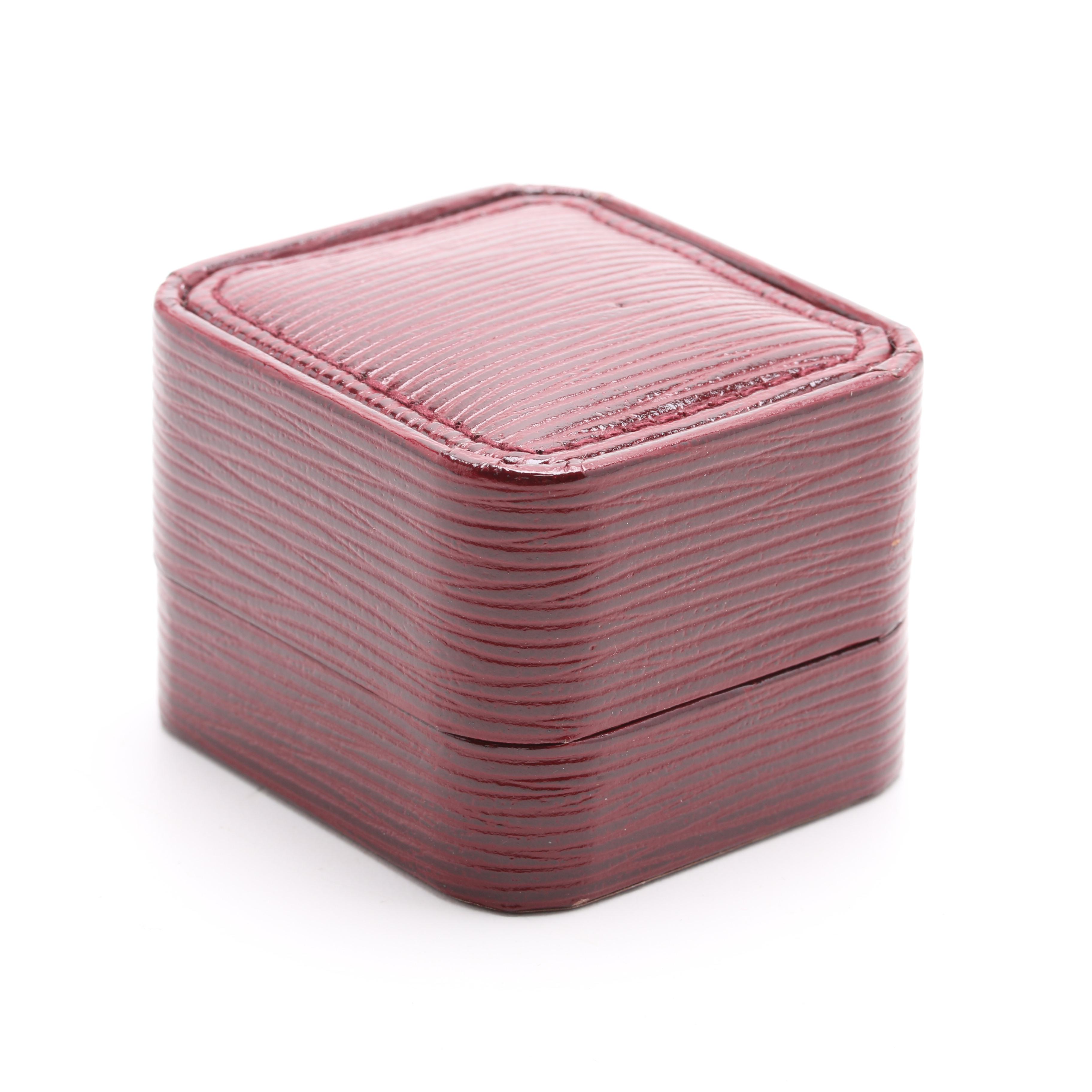 Victorian 14K Yellow Gold Diamond Solitaire Ring