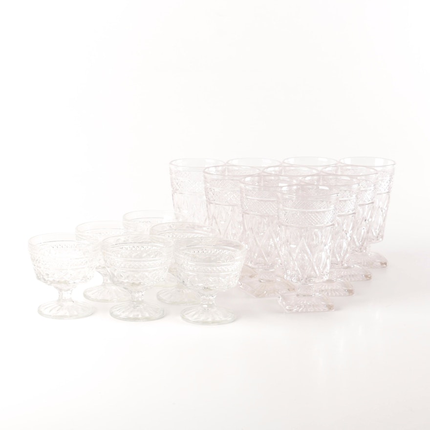 Pressed Glassware Sets