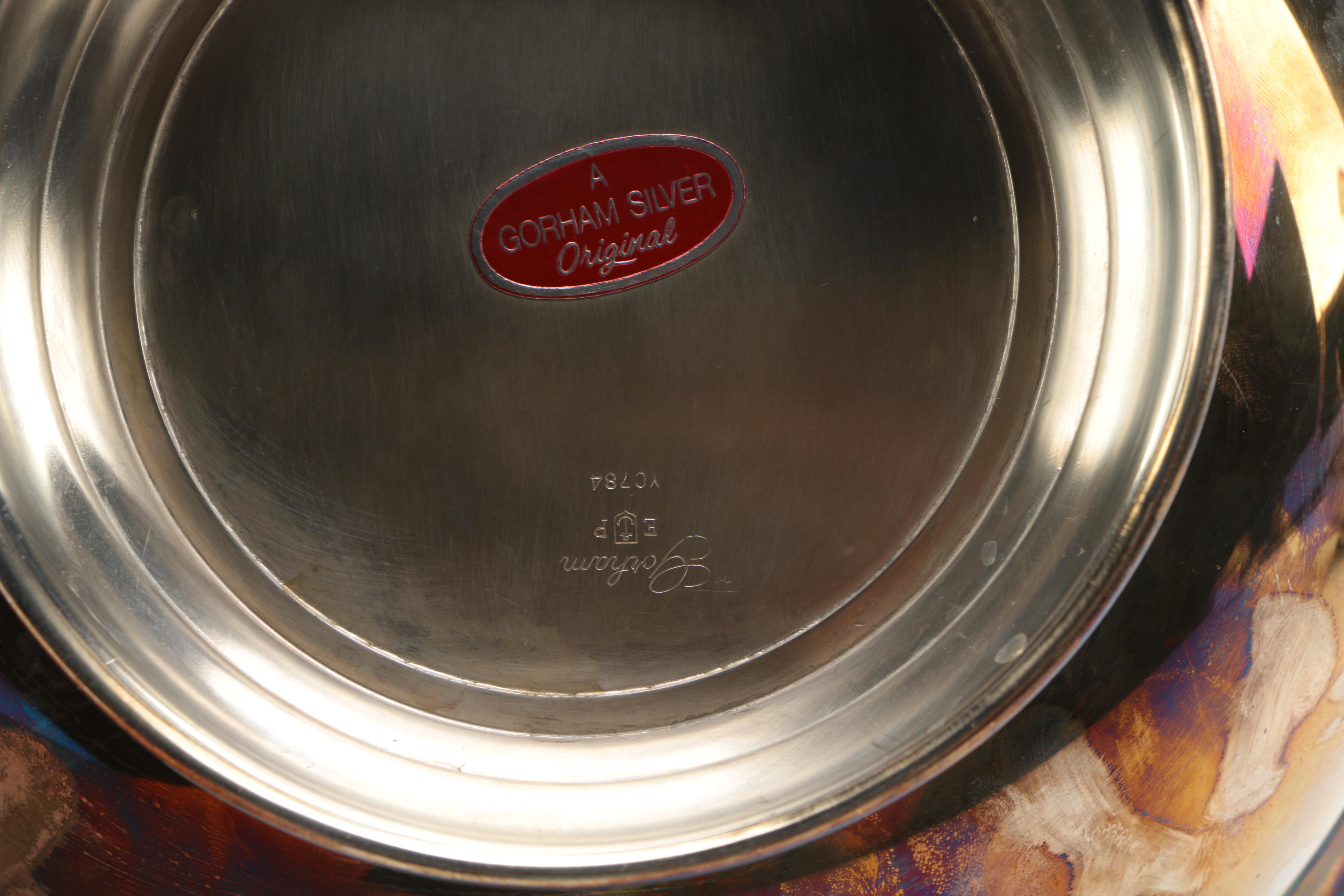 Gorham and International Silver Co. Silver Plate Reproduction Paul Revere Bowls