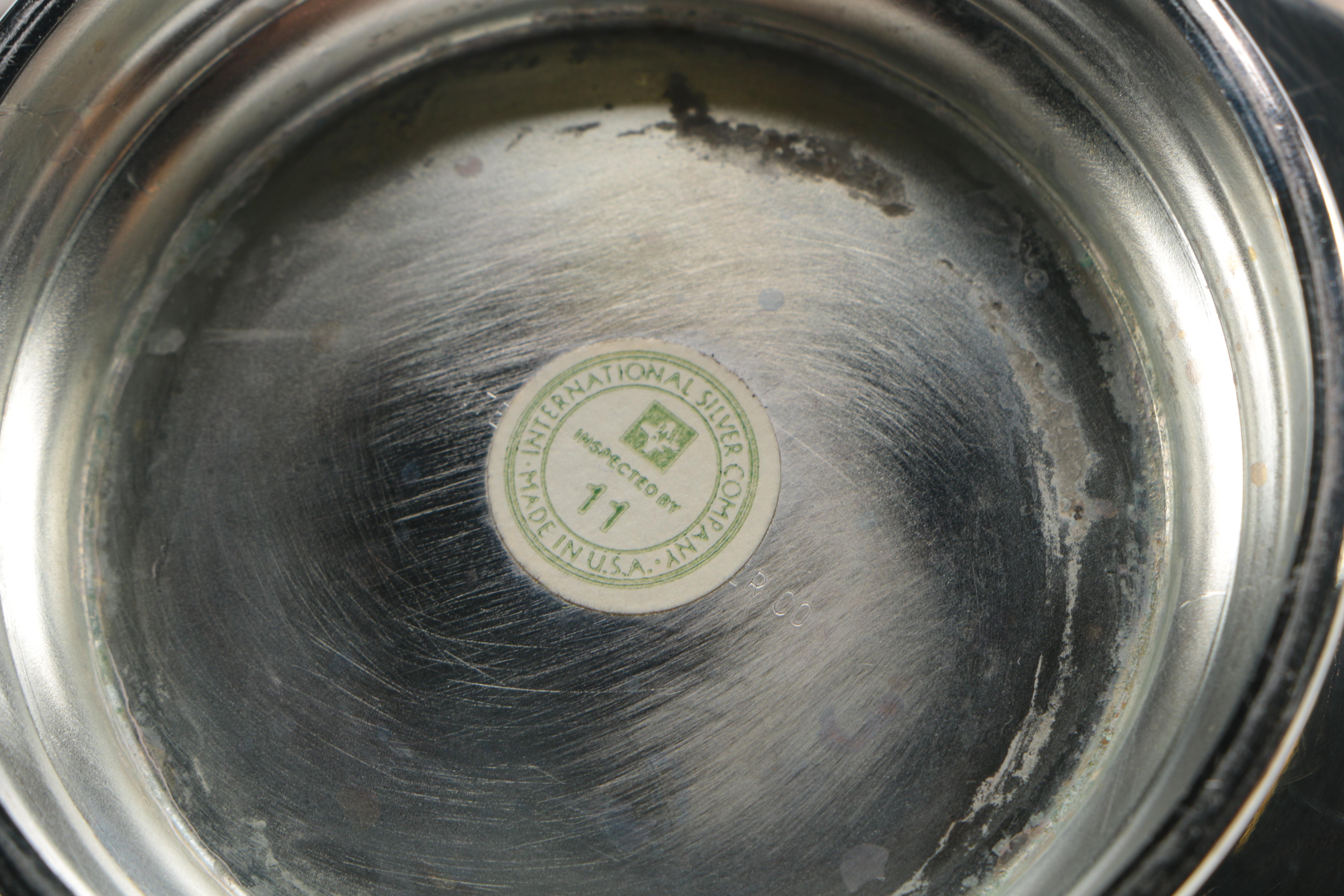 Gorham and International Silver Co. Silver Plate Reproduction Paul Revere Bowls