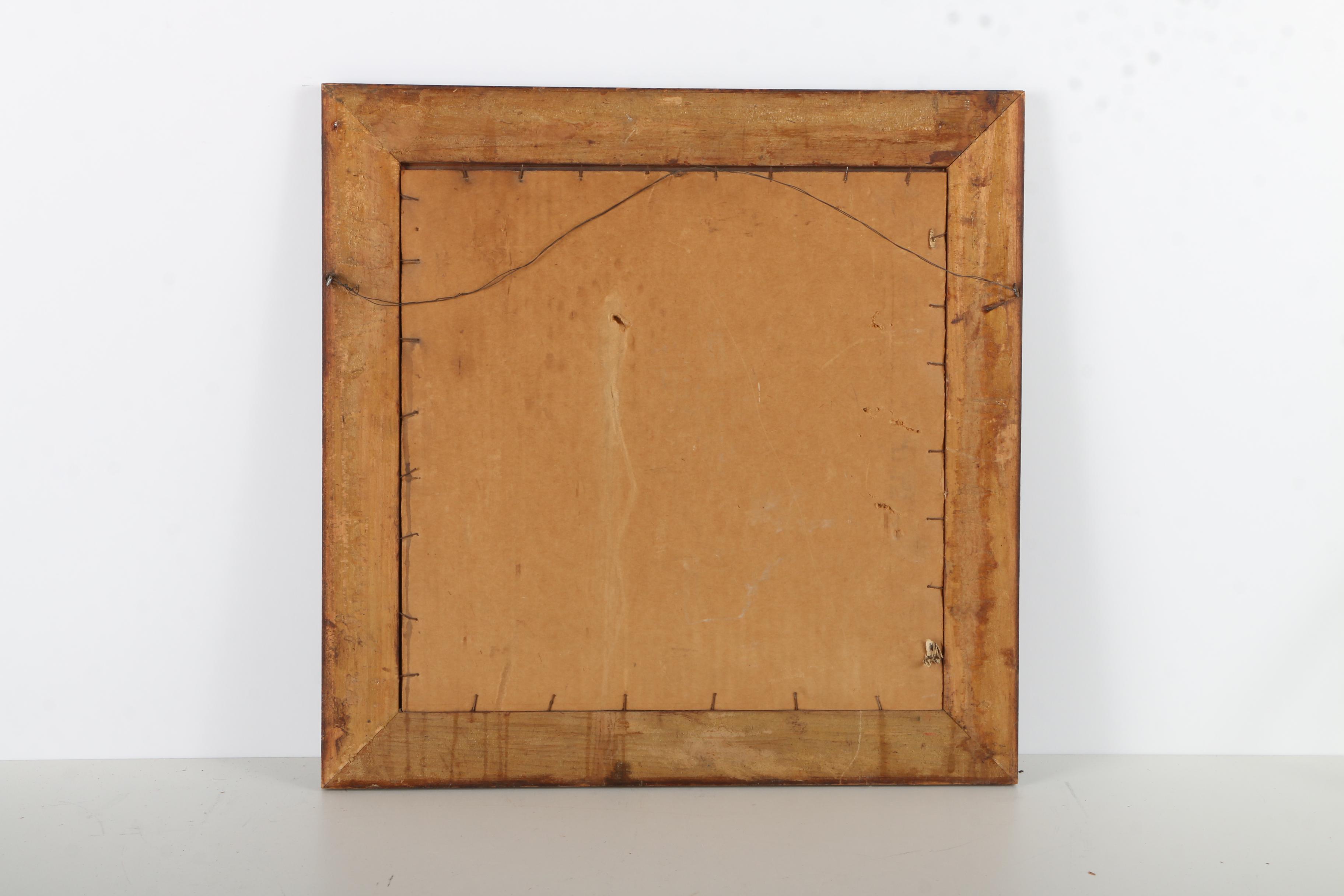 Mid Century Chromolithograph on Paper After Paul Immel Floral Still Life