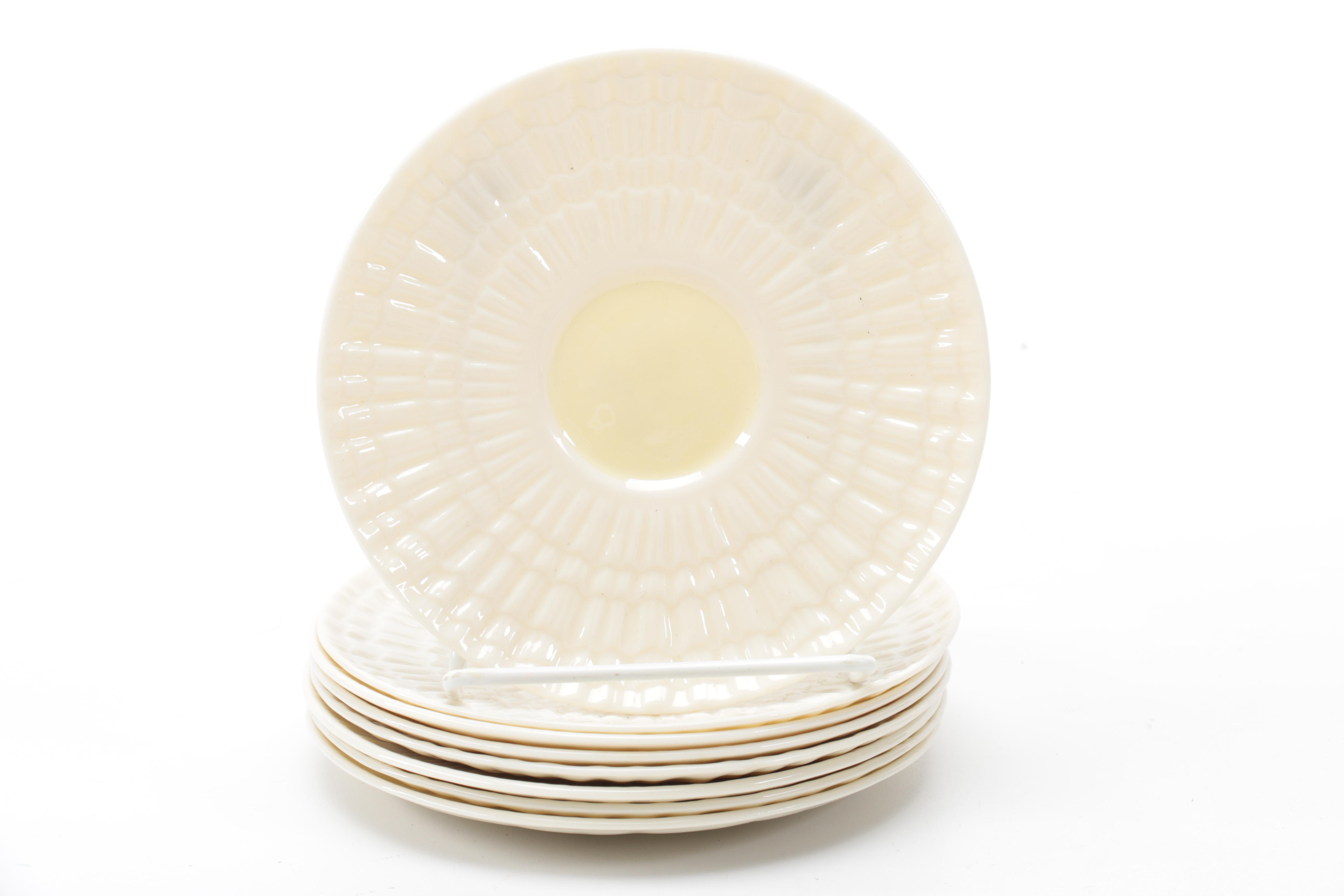 Irish Belleek Porcelain Shamrock Tableware