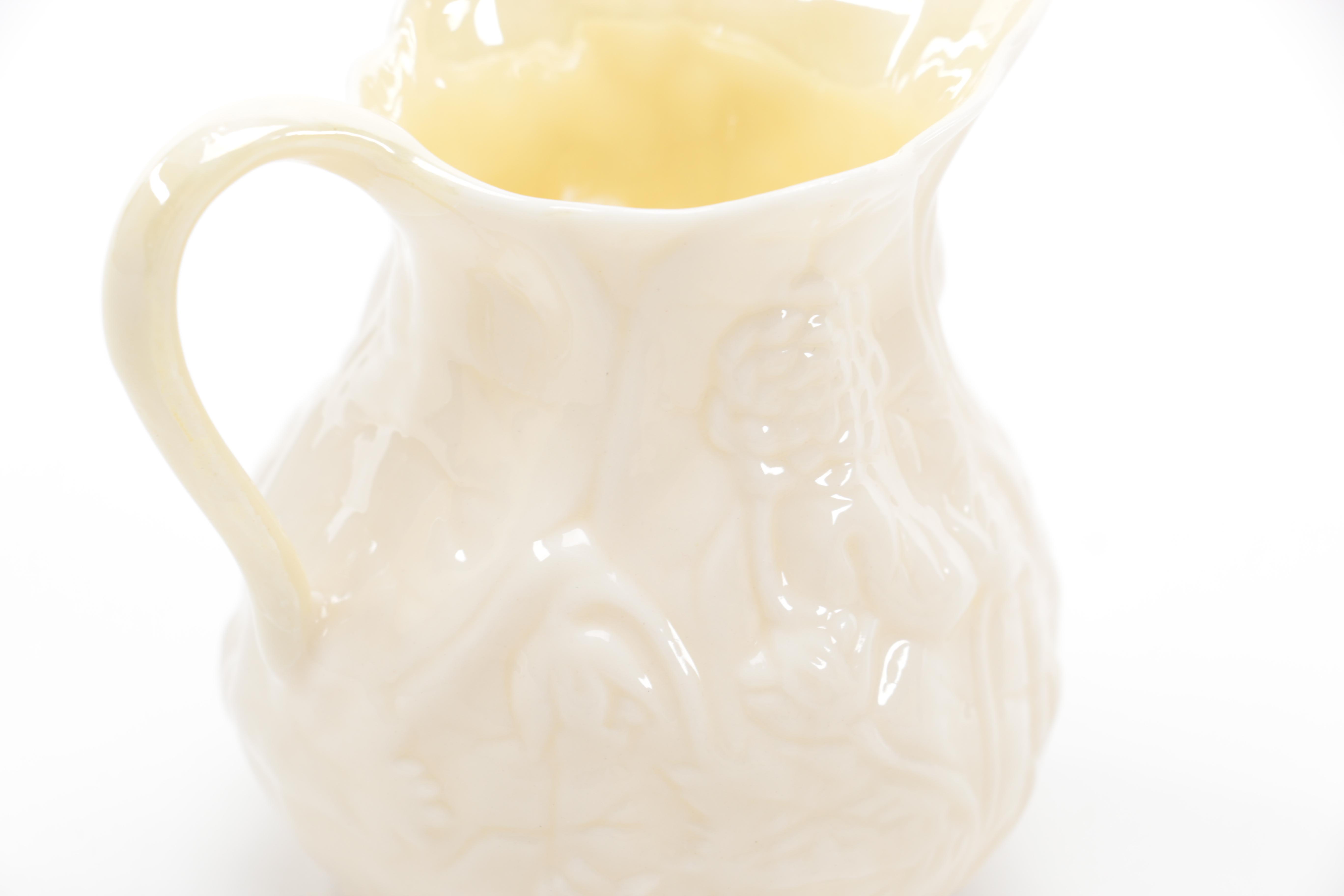 Irish Belleek Porcelain Shamrock Tableware