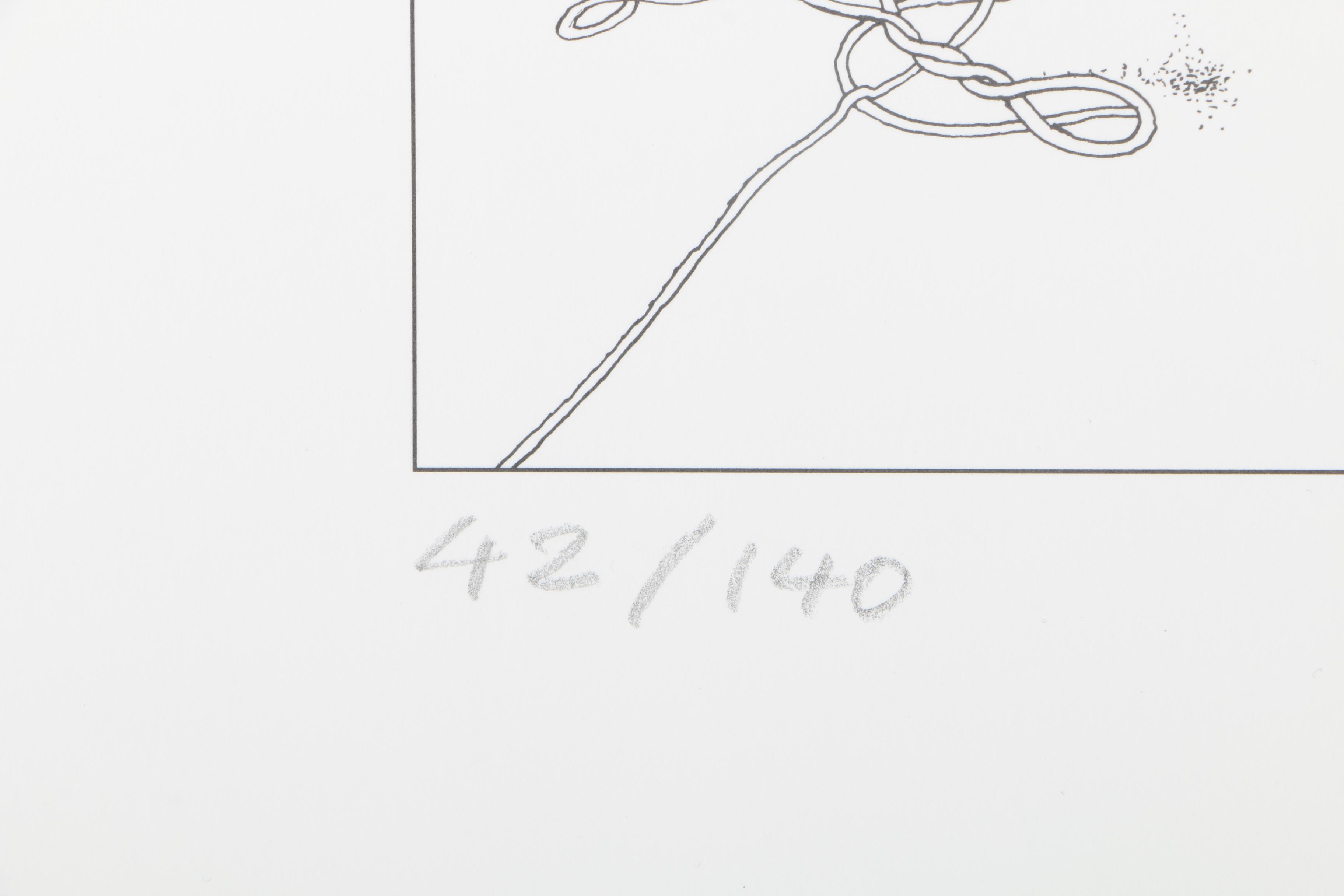 Klaus Voormann Limited Edition "Beatlefest 2001" Lithograph "Abbey Road"