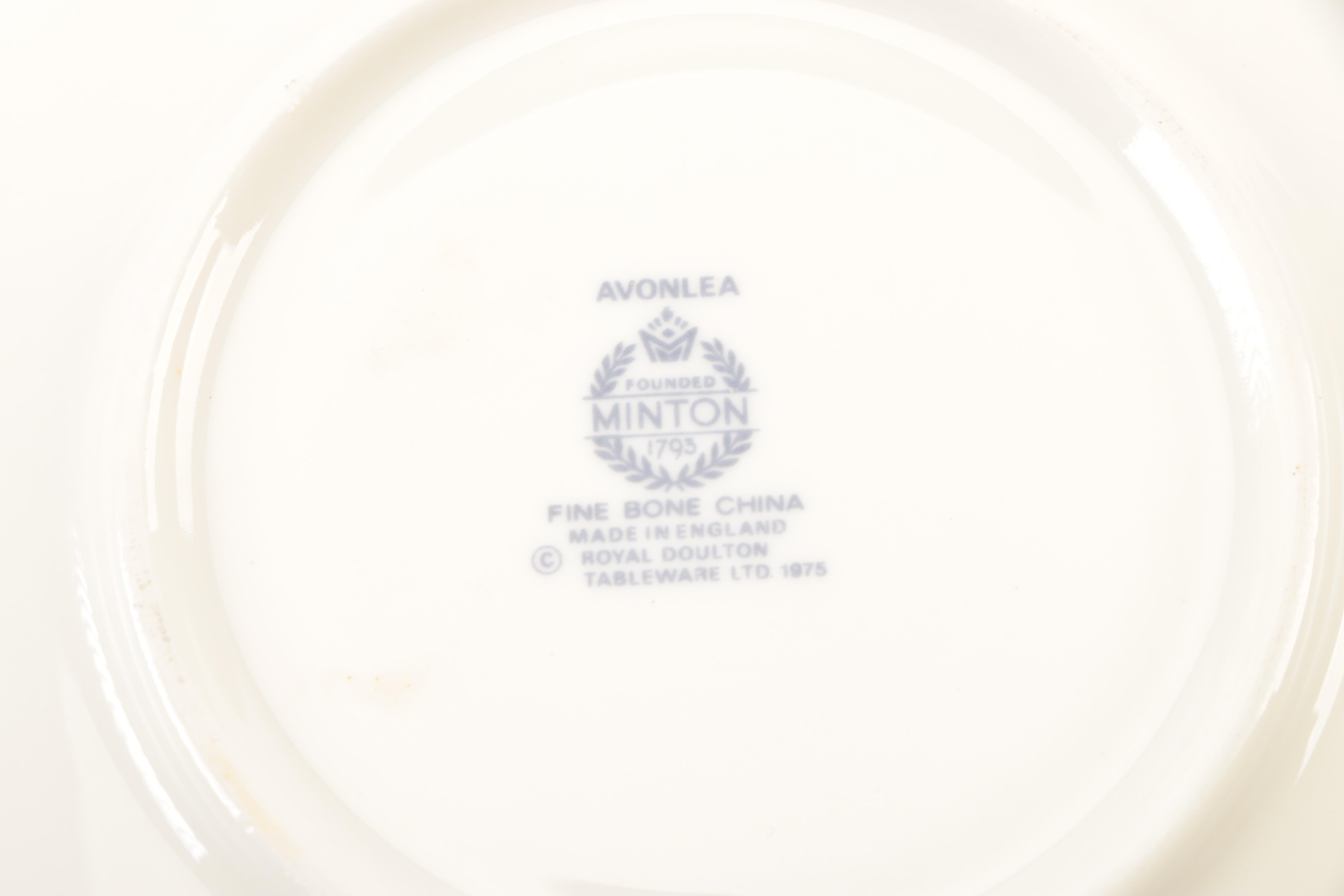 "Avonlea" Demitasse Sets by Minton Royal Doulton