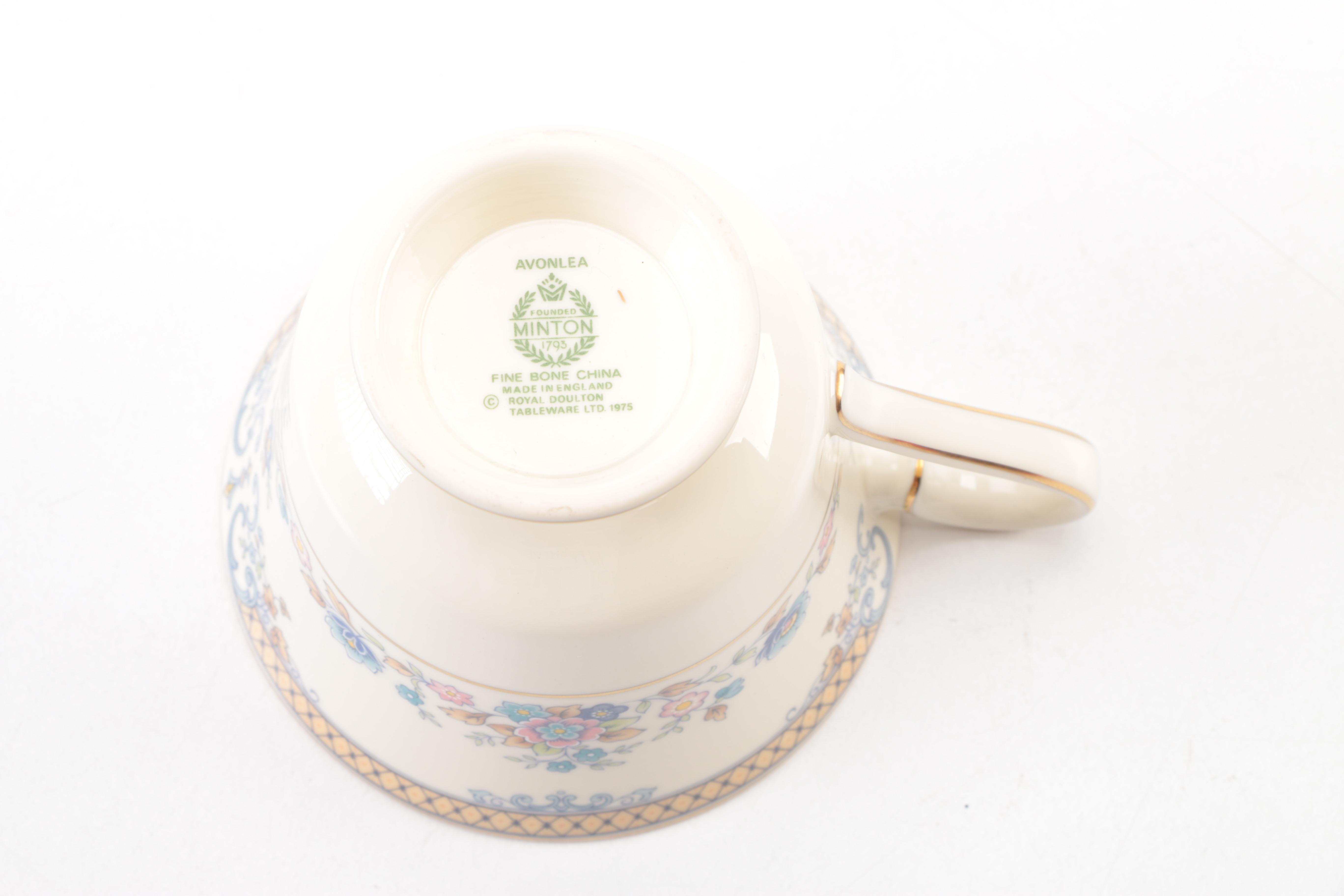 "Avonlea" Demitasse Sets by Minton Royal Doulton