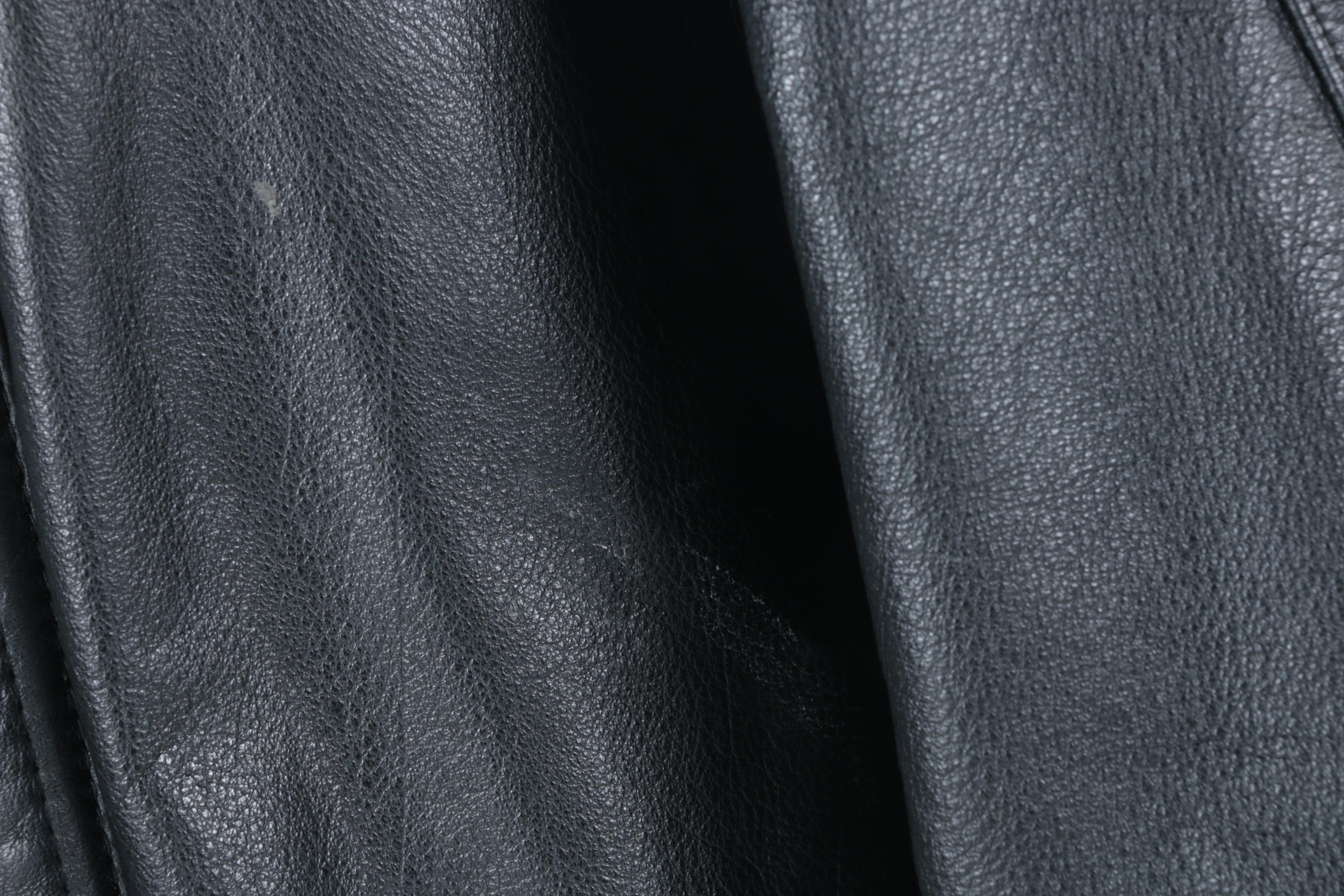 Members Only Men's Leather Jacket