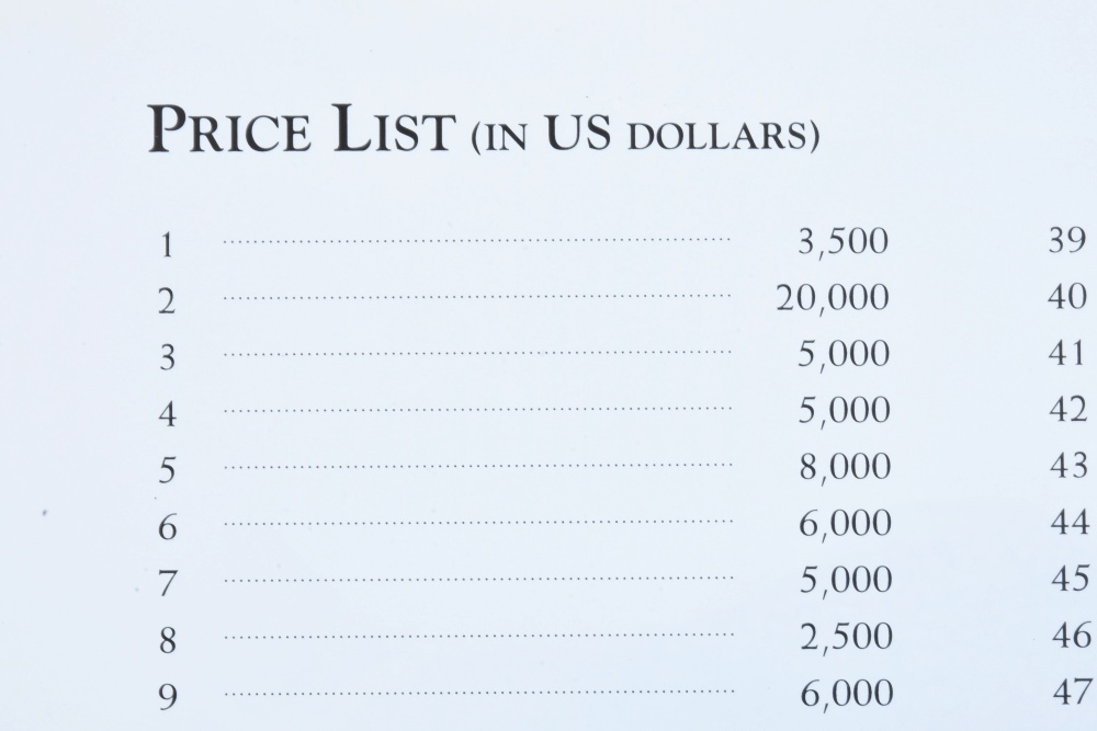 Wang & Co. "One Man's Choice" Catalogs Volumes II-VI