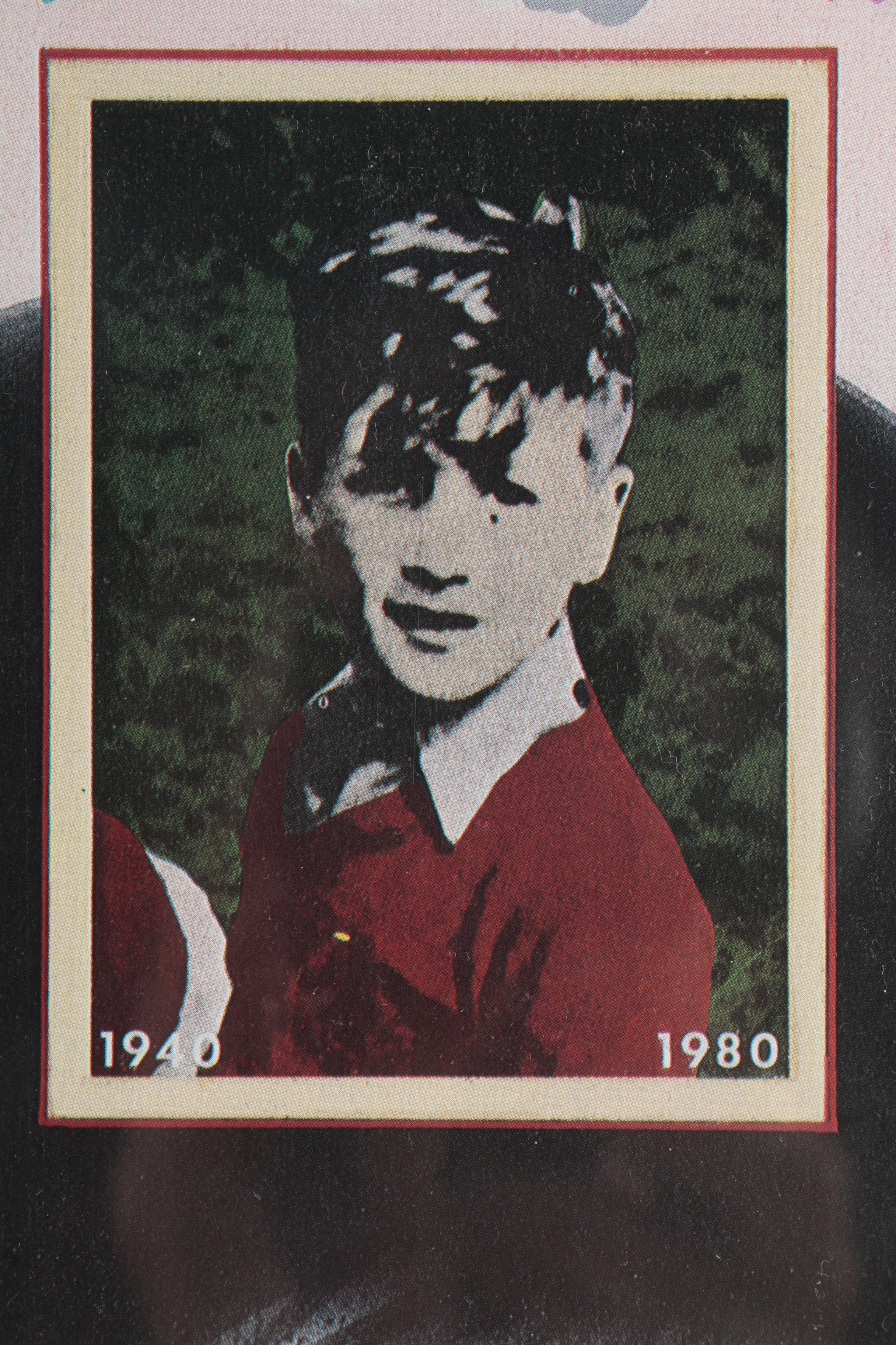 Offset Lithograph Poster on Paper of John Lennon "Hello Goodbye"