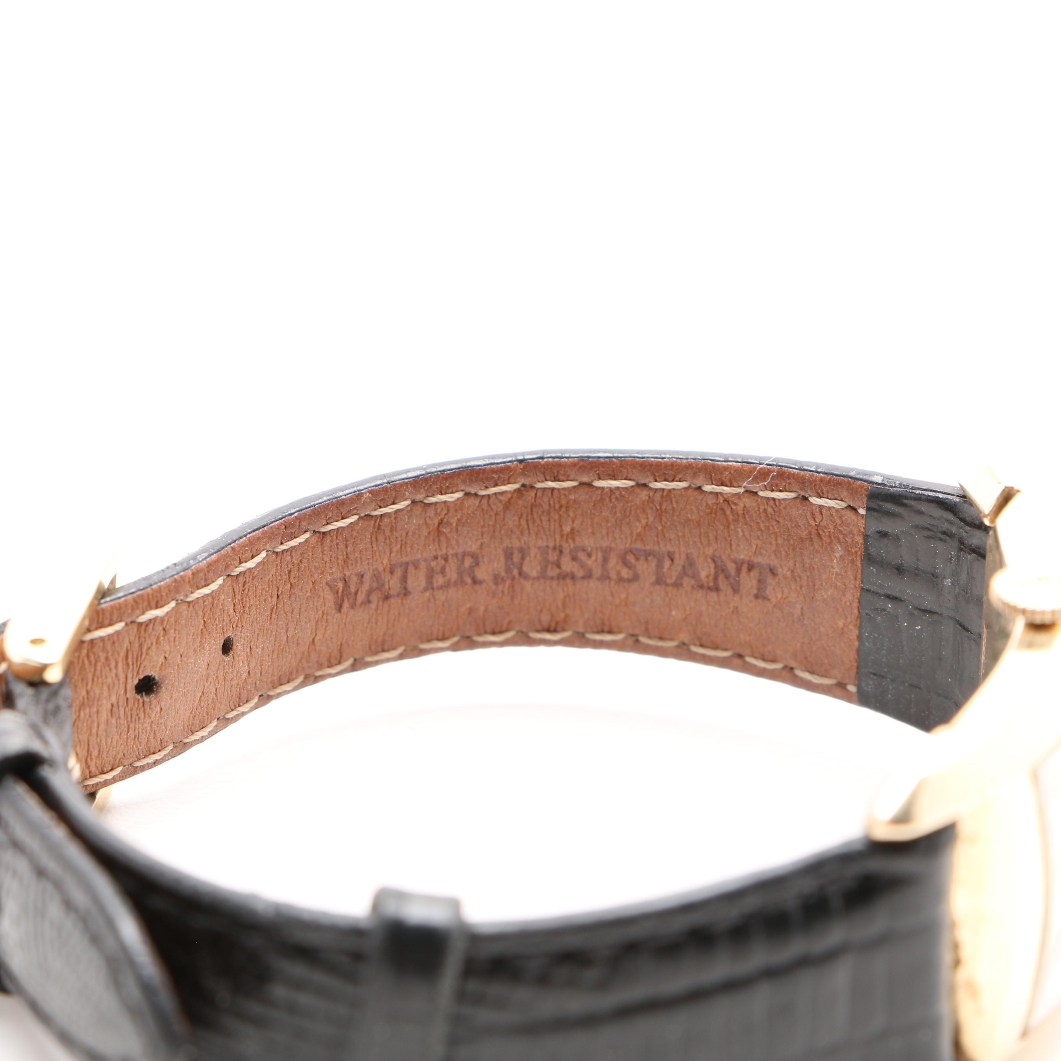 Vintage Gruen 14K Yellow Gold Curvex Precision Tank Watch