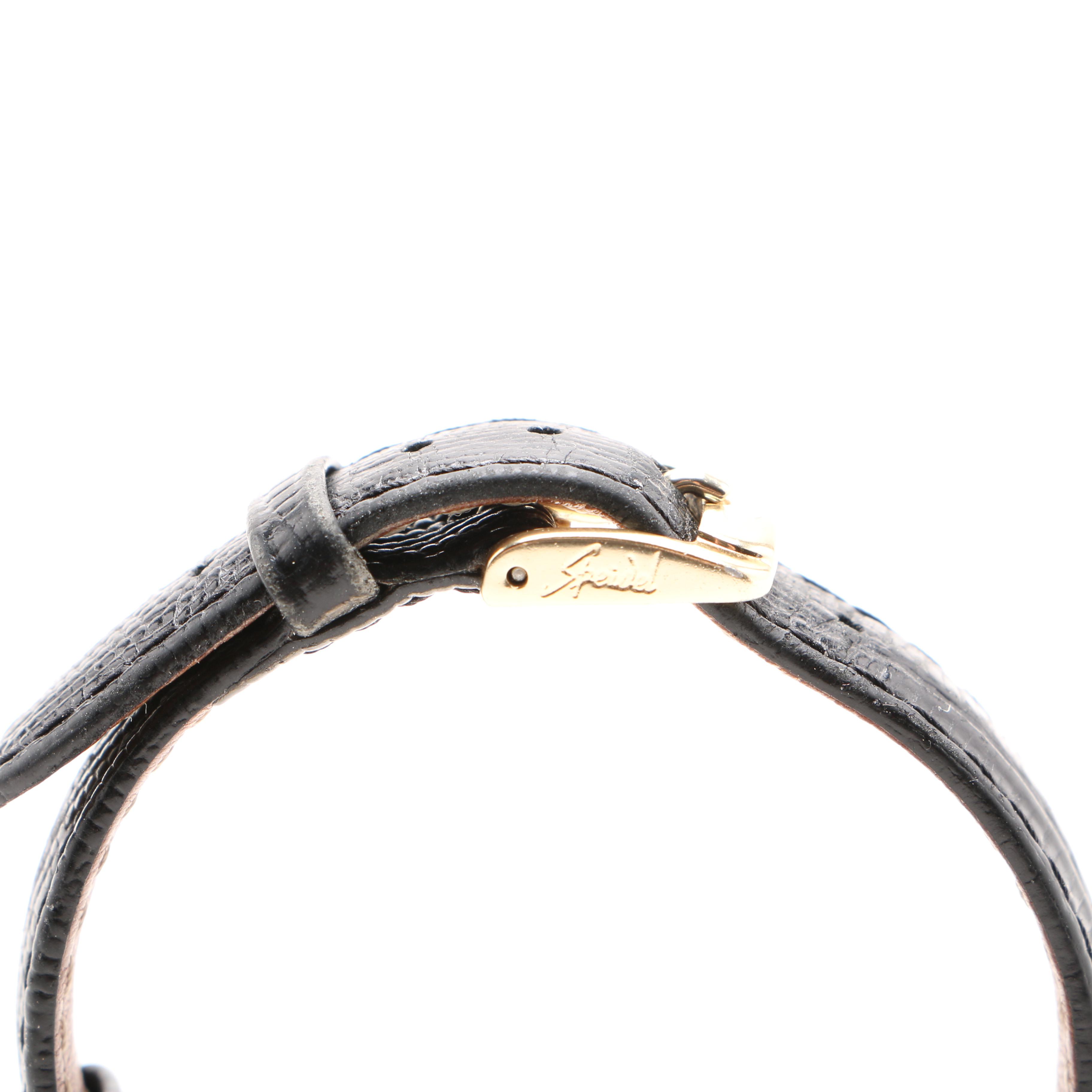 Vintage Gruen 14K Yellow Gold Curvex Precision Tank Watch