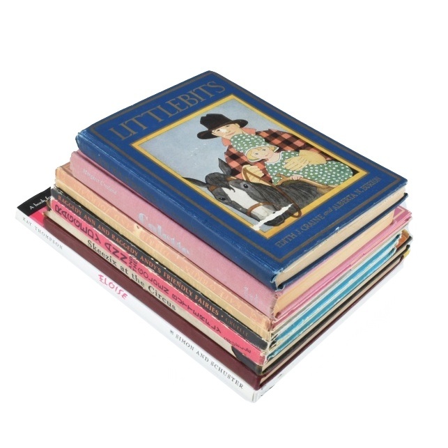 Assortment of Nine Hard Cover Children's Books