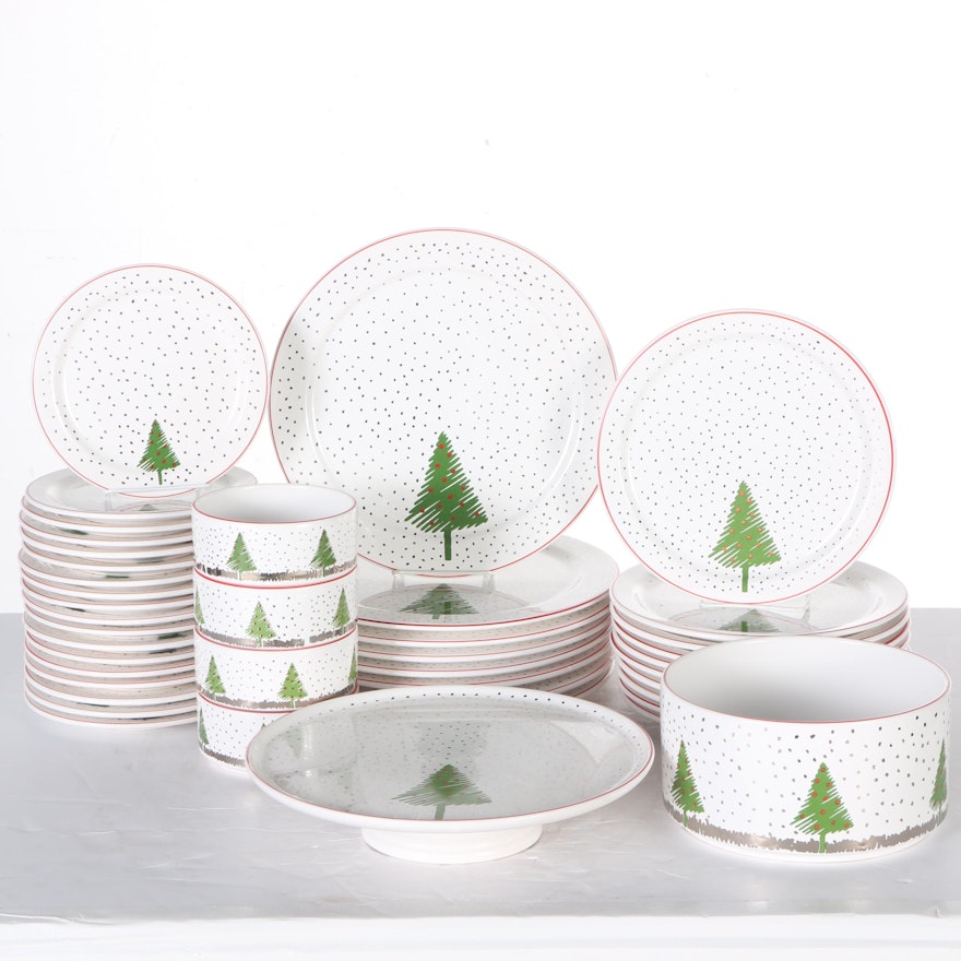 Waechtersbach "White Christmas" Dinnerware